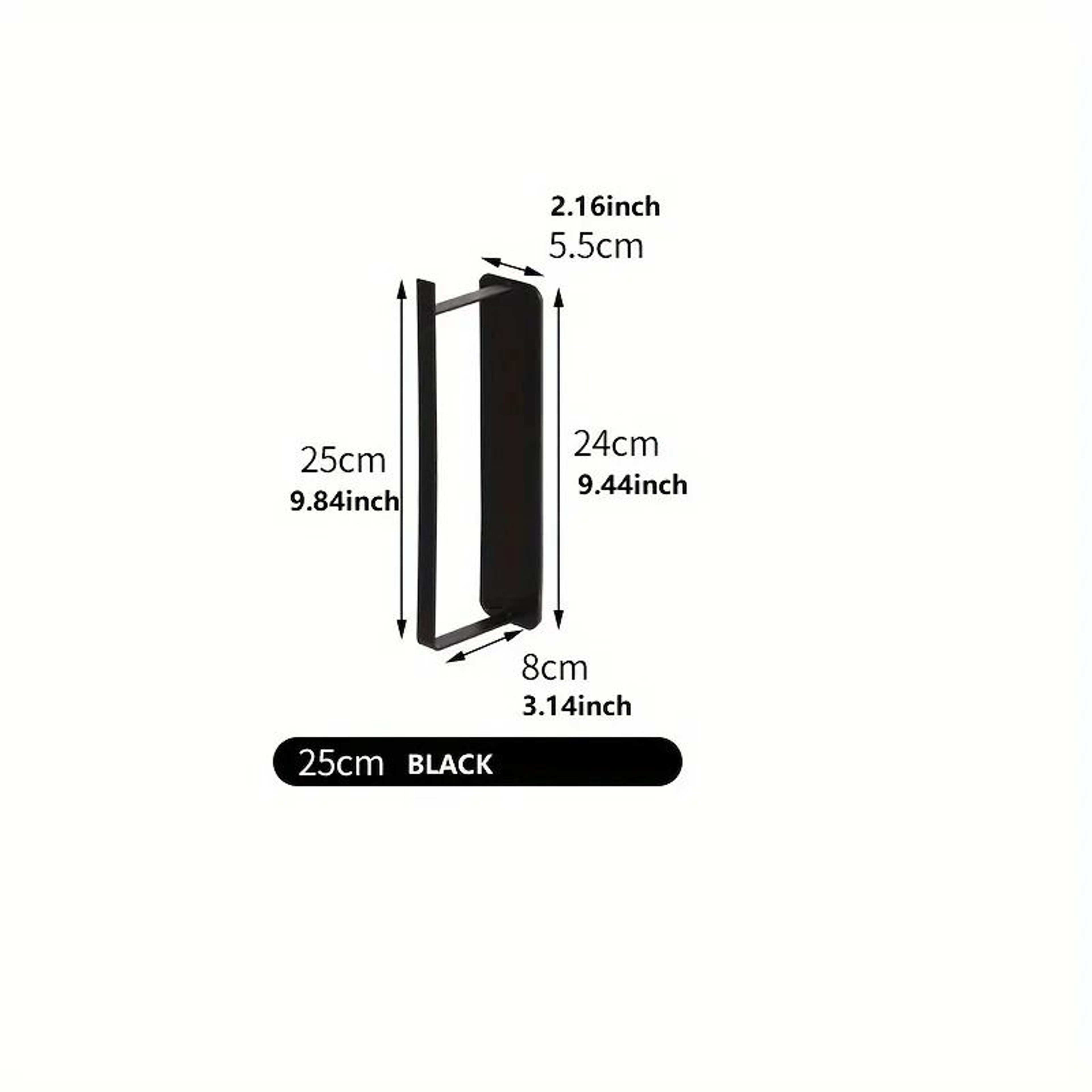 Magnetic Wall Mounted Towel  Storage Rack For Washing Machine Side Organization 6