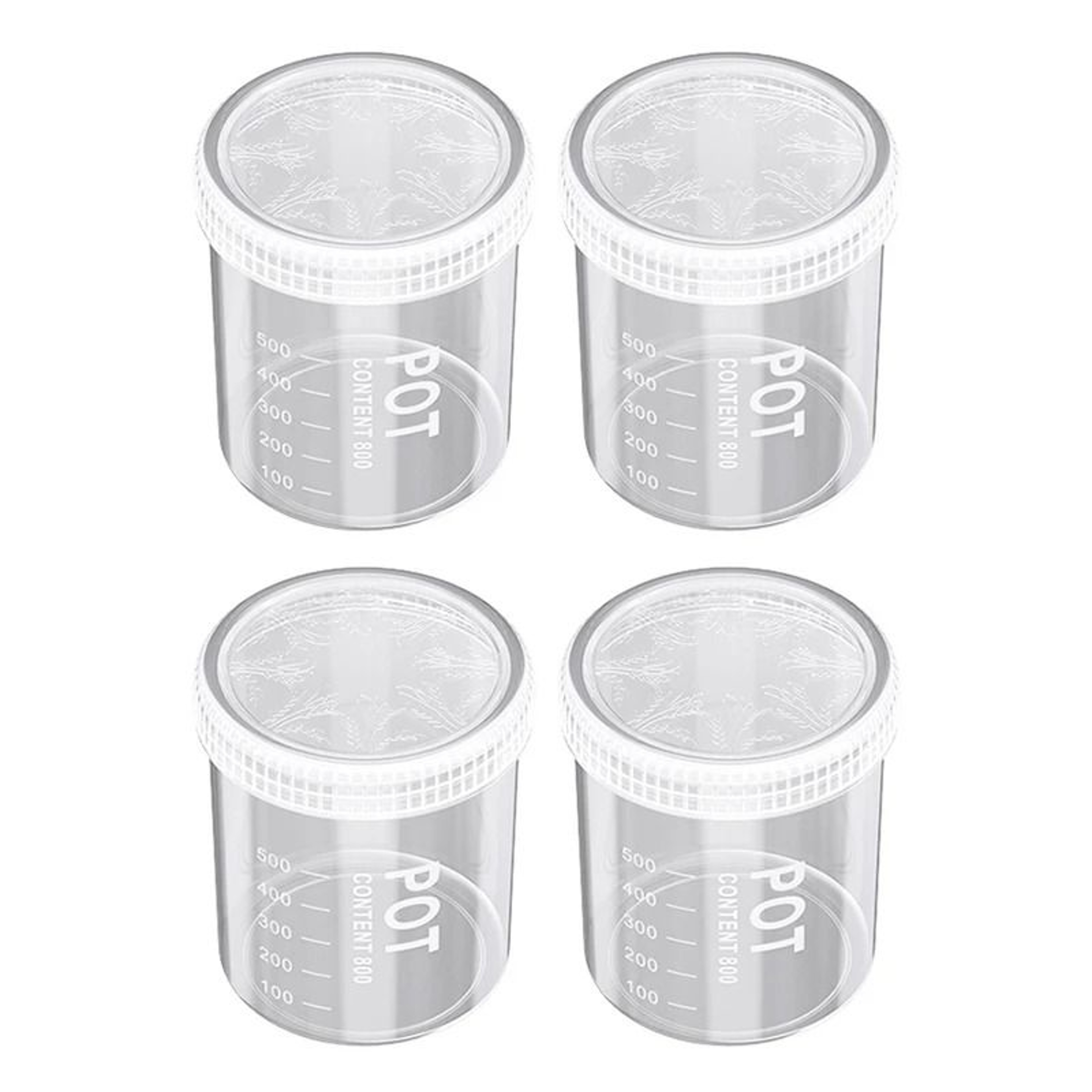 Airtight Grain  Spice Storage Container Set With Measurement Marks And Freshness Seal 12