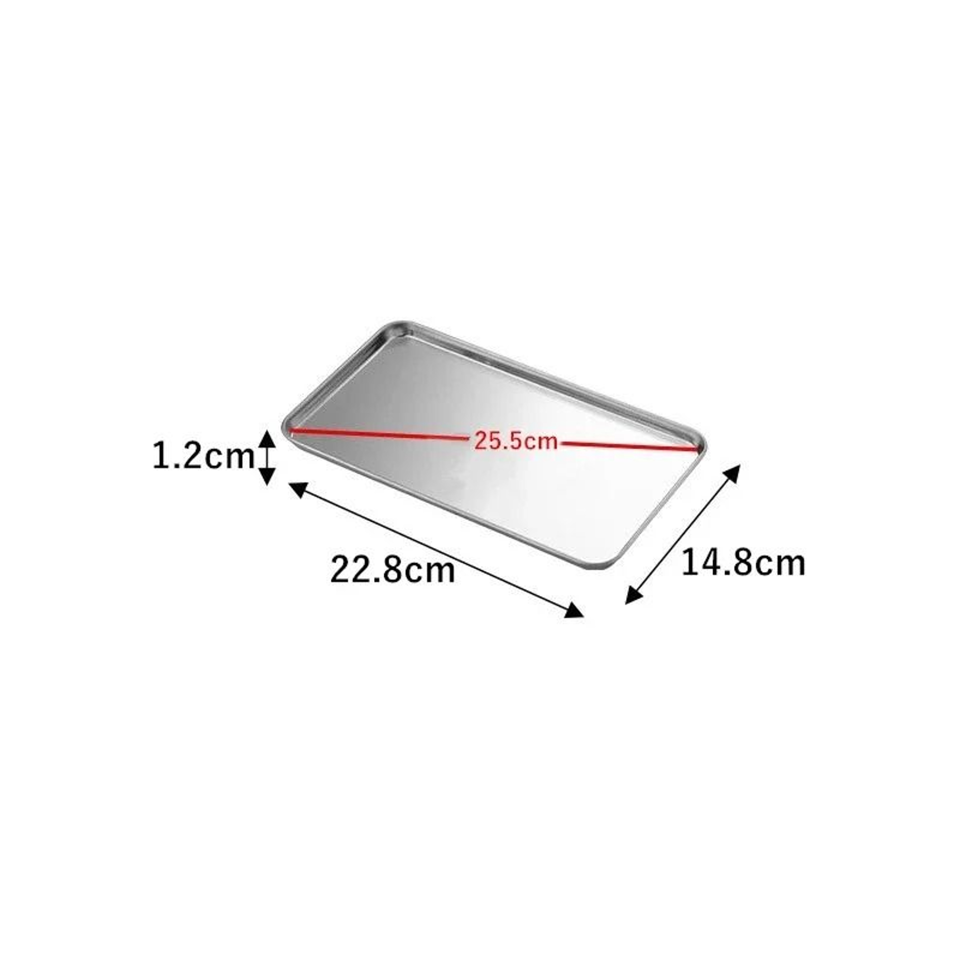 Stainless Steel Rectangular Serving Tray For Food Prep Baking Fruit Display  Commercial Kitchen Use 7