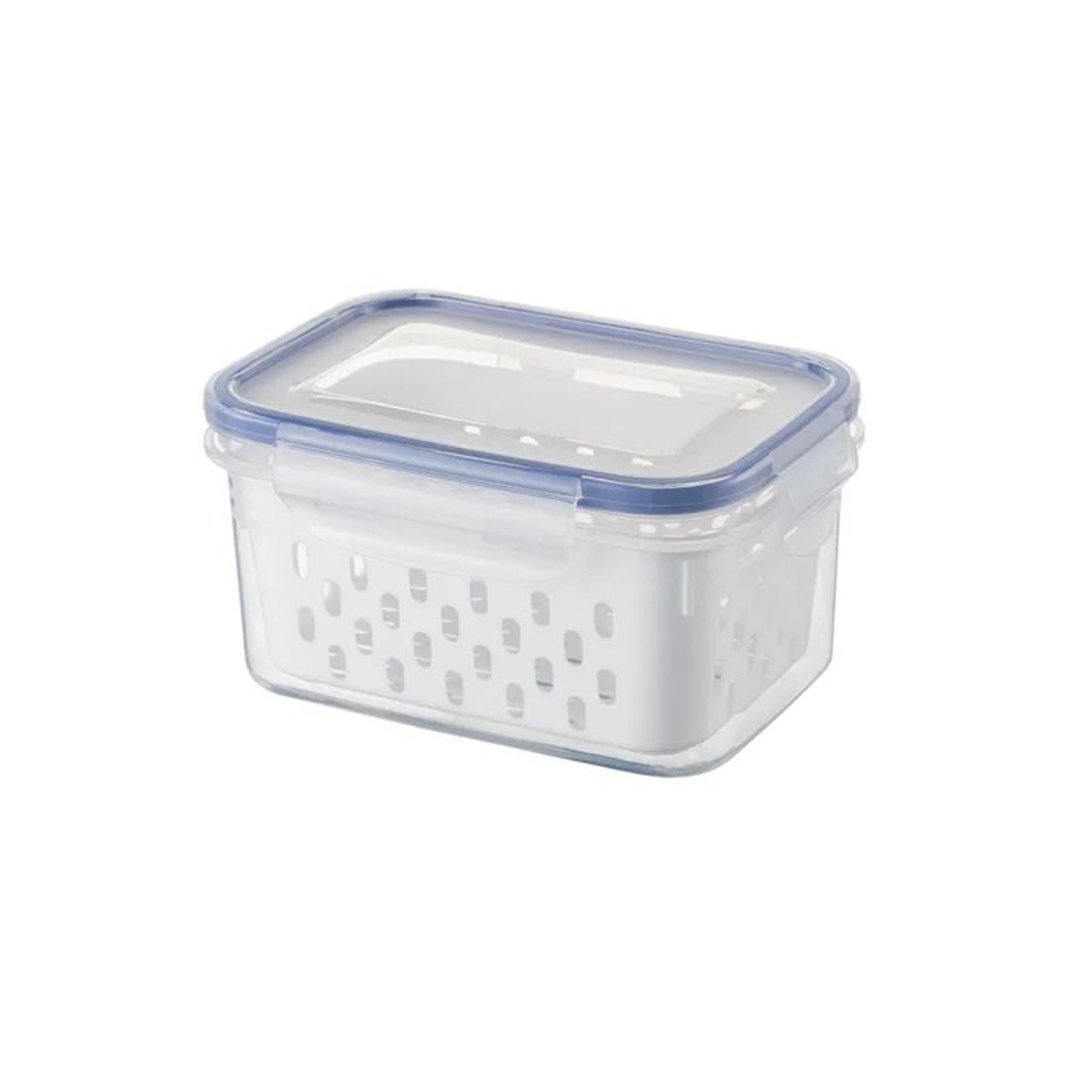 Airtight Fruit Storage Container For Fridge With Removable Colander  Fresh Produce Saver 7