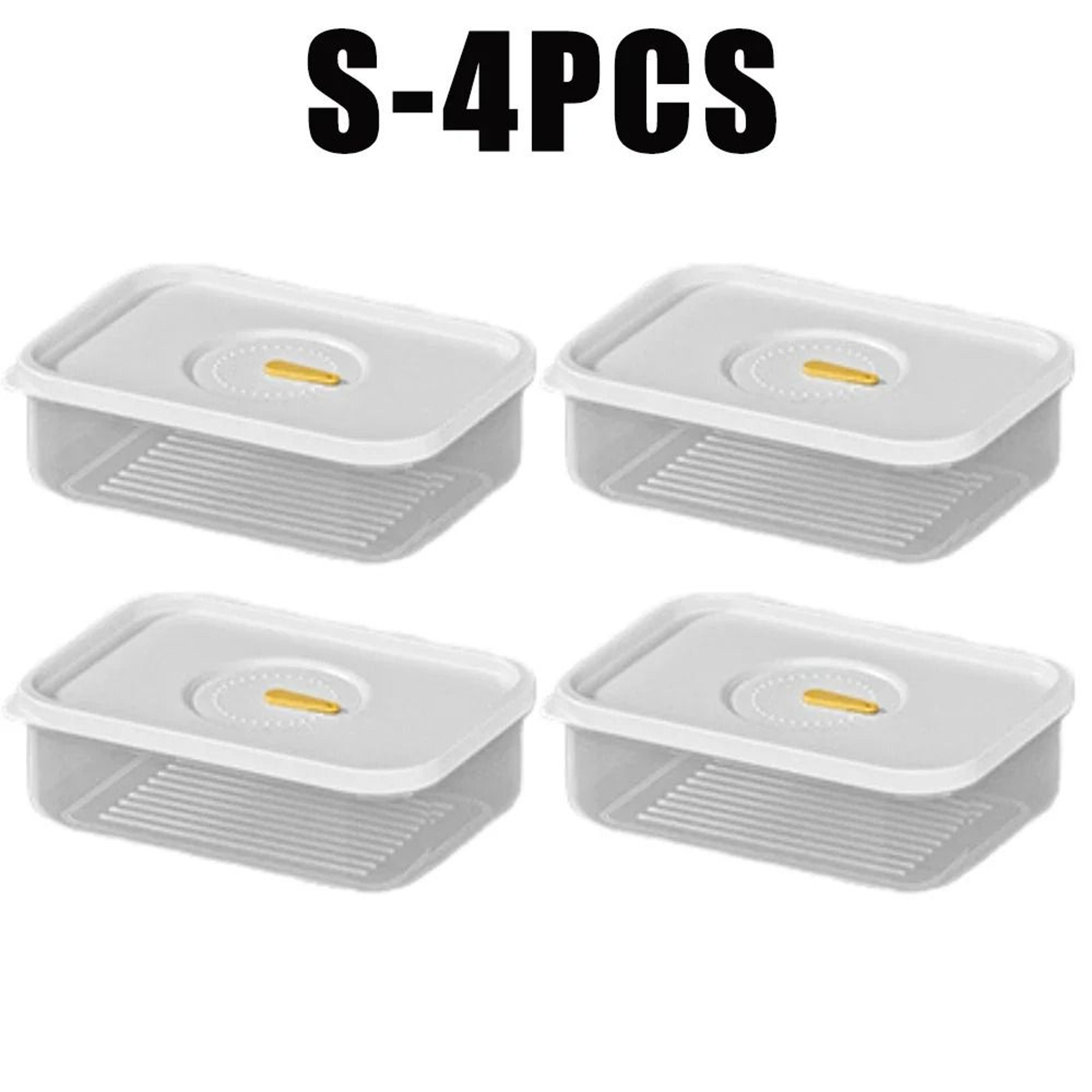 Transparent Lunch Meat Storage Container With FreshnessSealing Lid For Refrigerator Organization 10