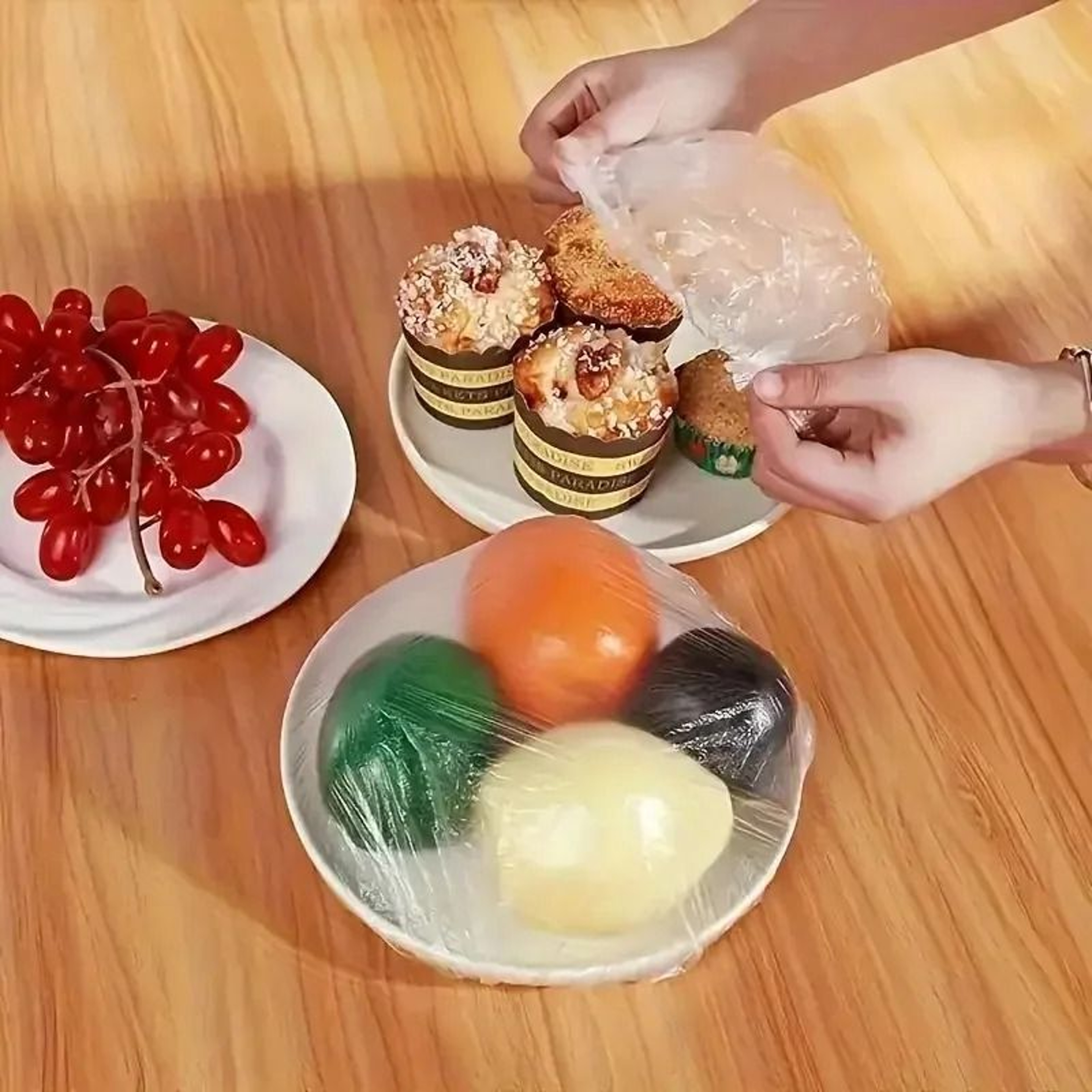 Reusable Elastic Bowl Covers For Food Storage Plate Covers And Bread Proofing 2