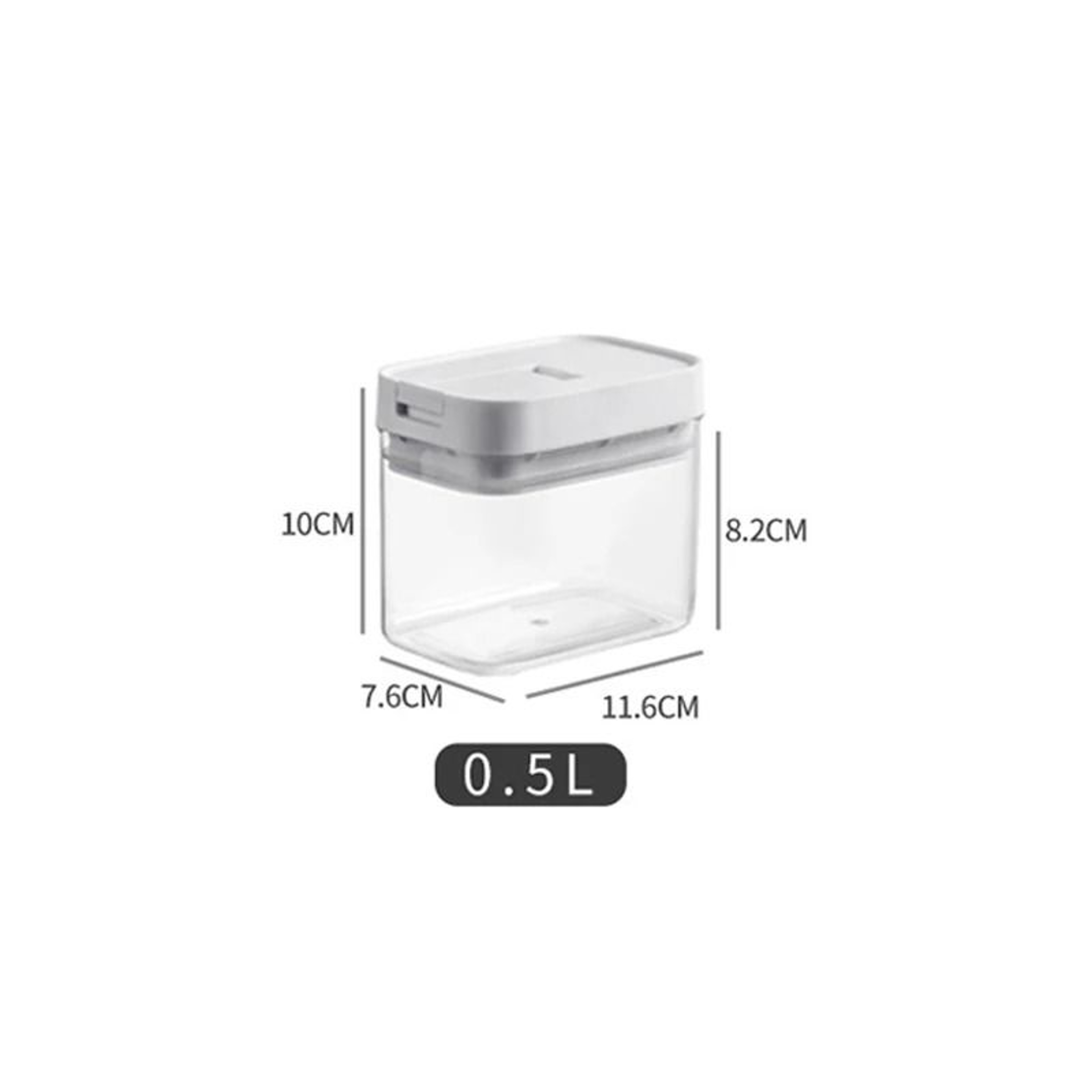 Transparent Airtight Pasta Storage Container For Spaghetti Grains And Dry Food 7