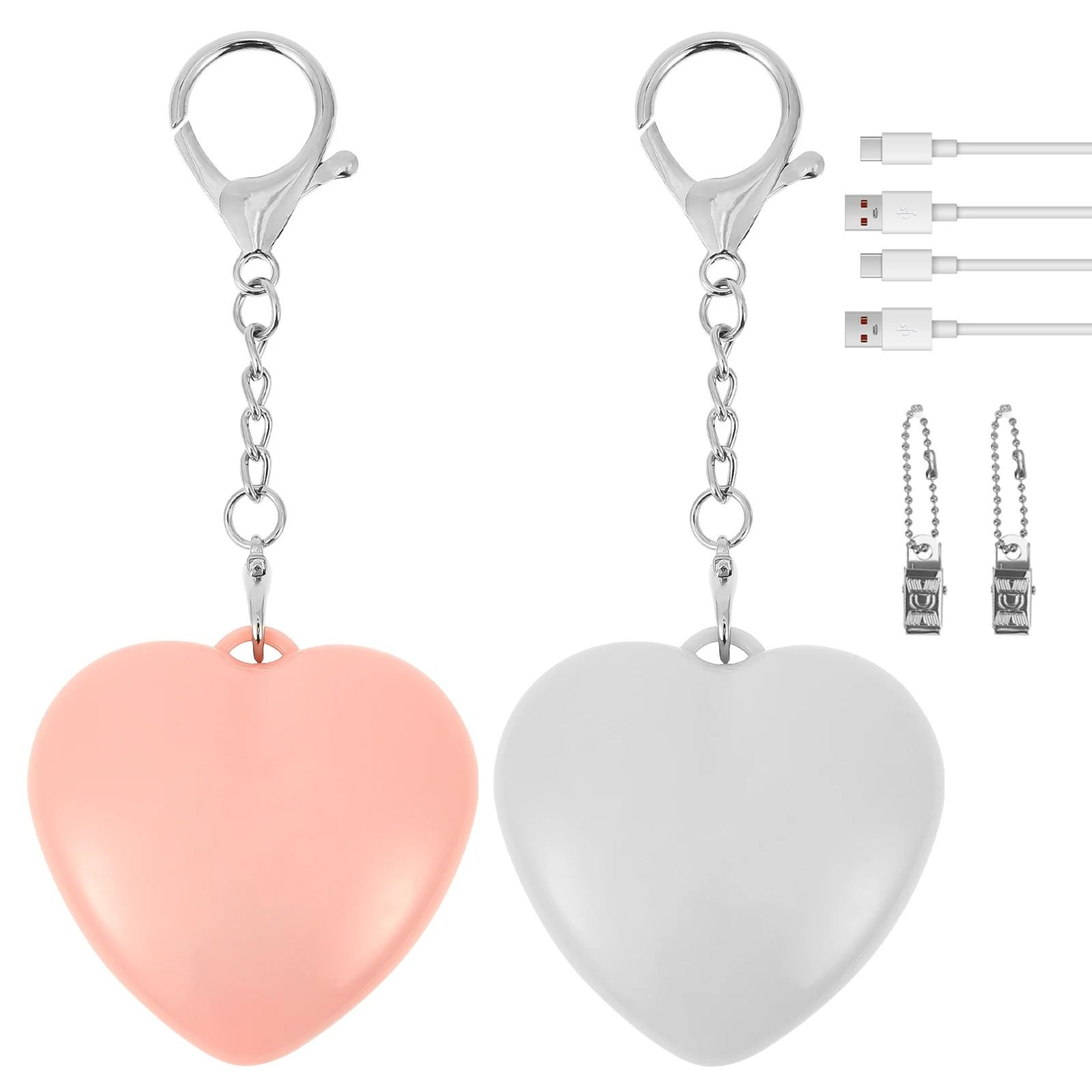 2 Piece Heart LED Purse Light Automatic Sensor Handbag Lamp 9