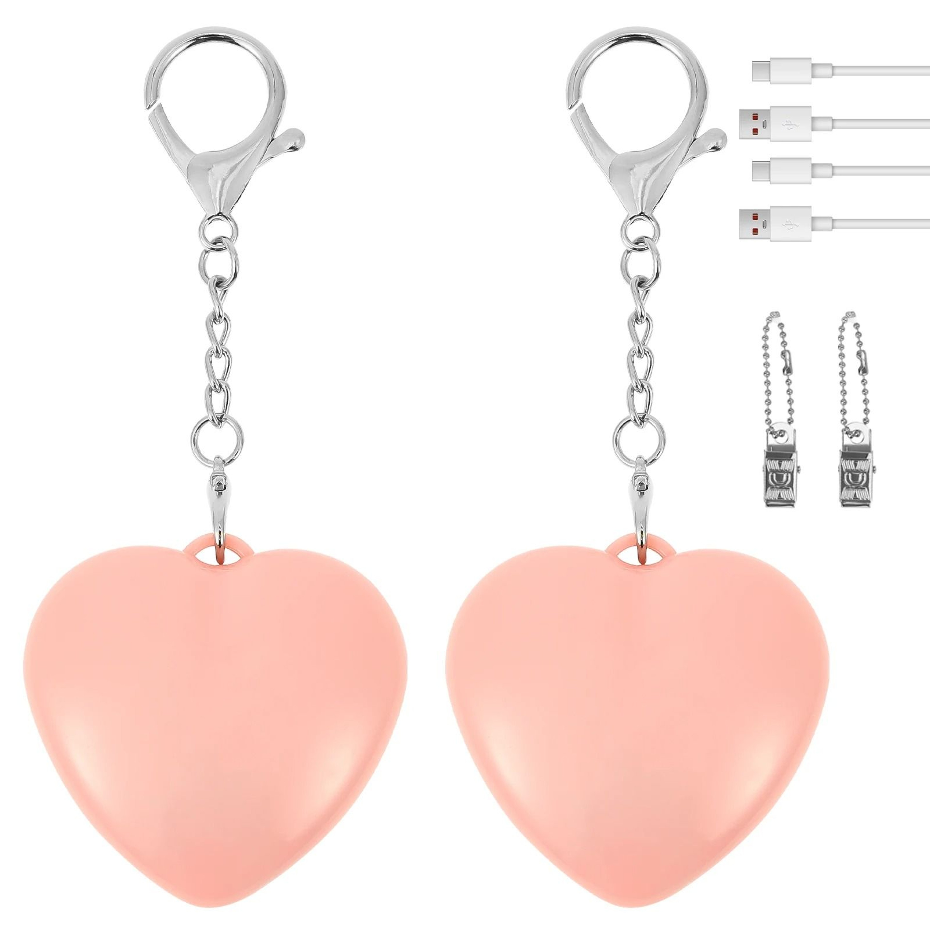 2 Piece Heart LED Purse Light Automatic Sensor Handbag Lamp 10