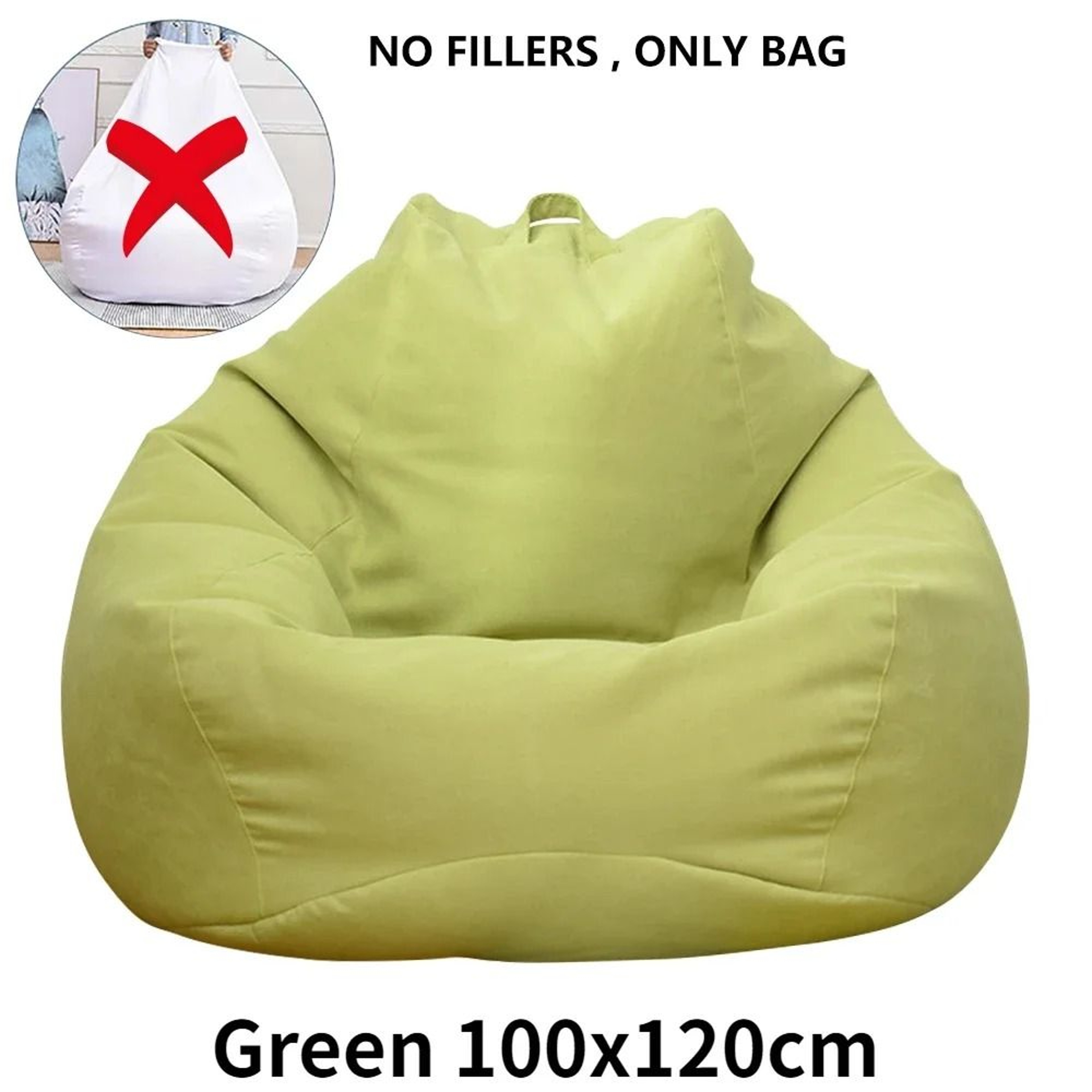 Large Bean Bag Sofa Cover 8