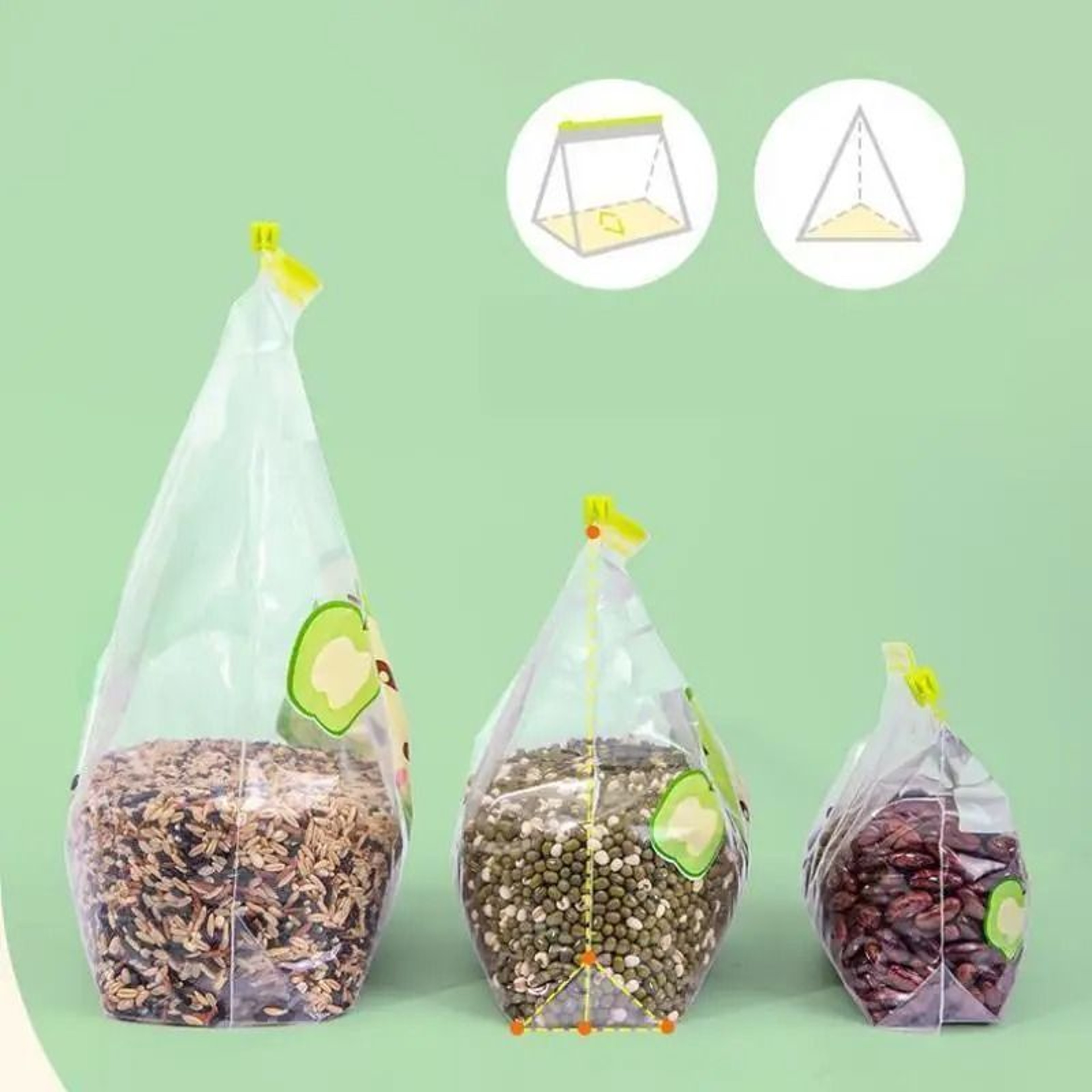 Reusable Zip Lock Food Storage Bags 4