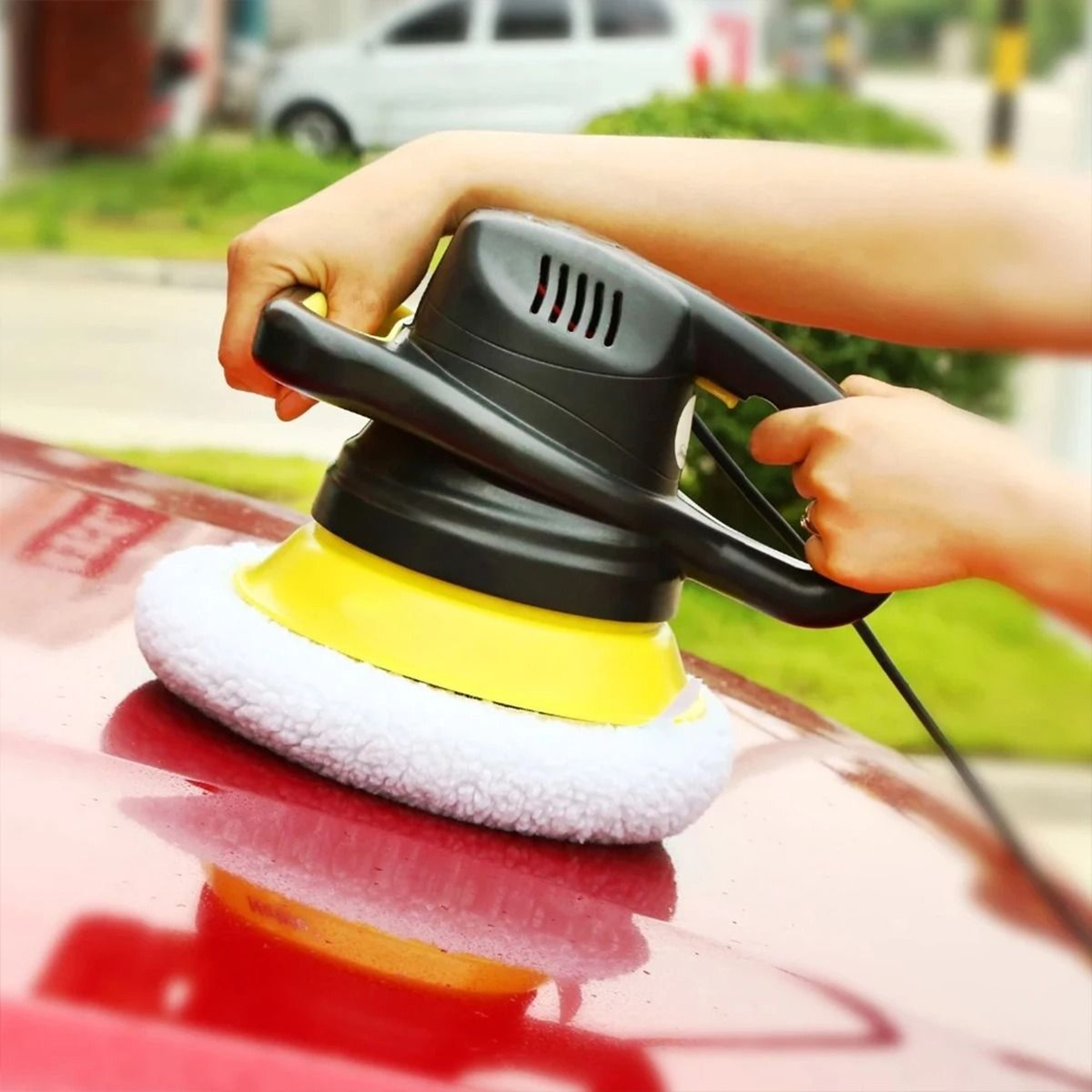 Microfiber Car Polishing Bonnet Pads 3
