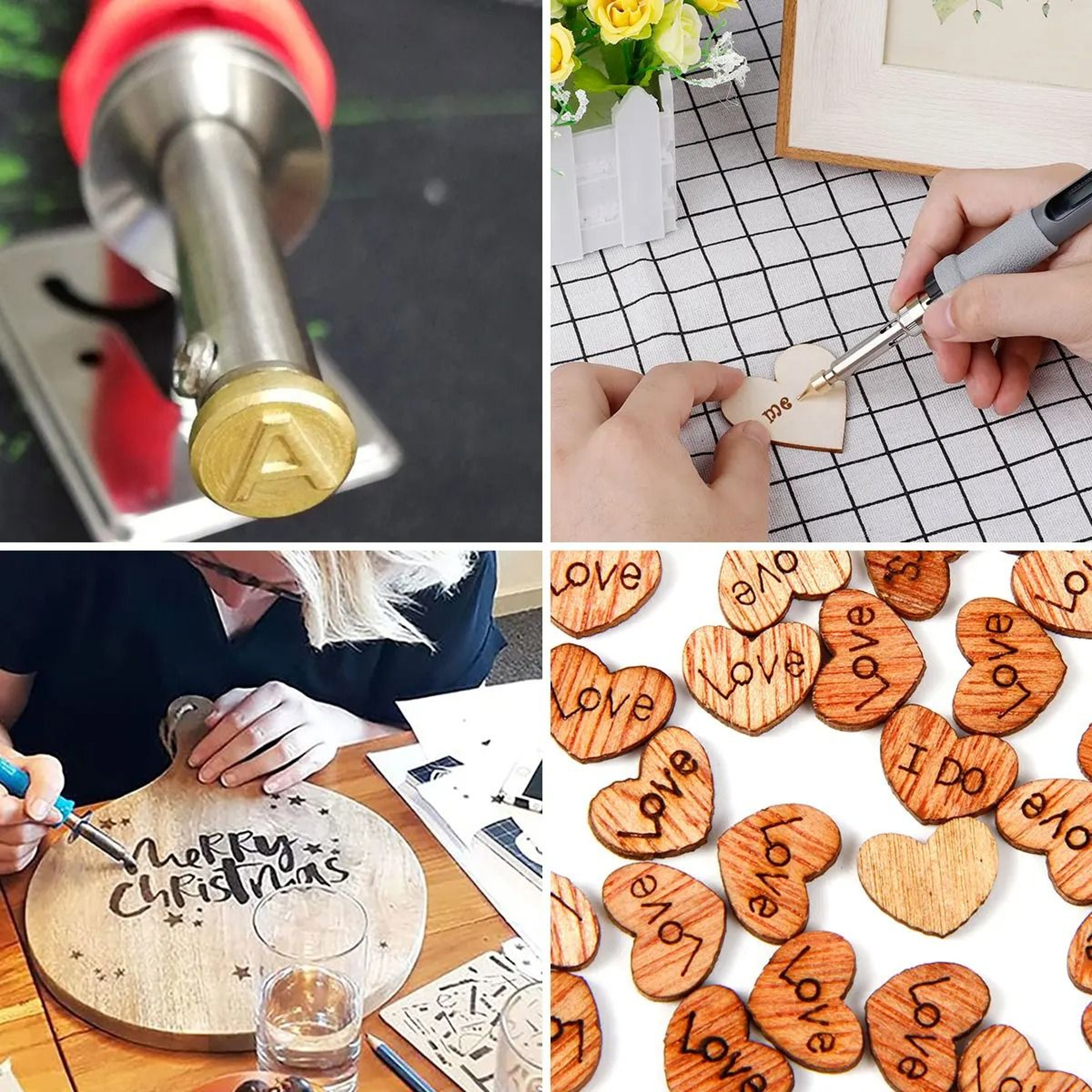 Wood Burning Alphabet Tip Set 3