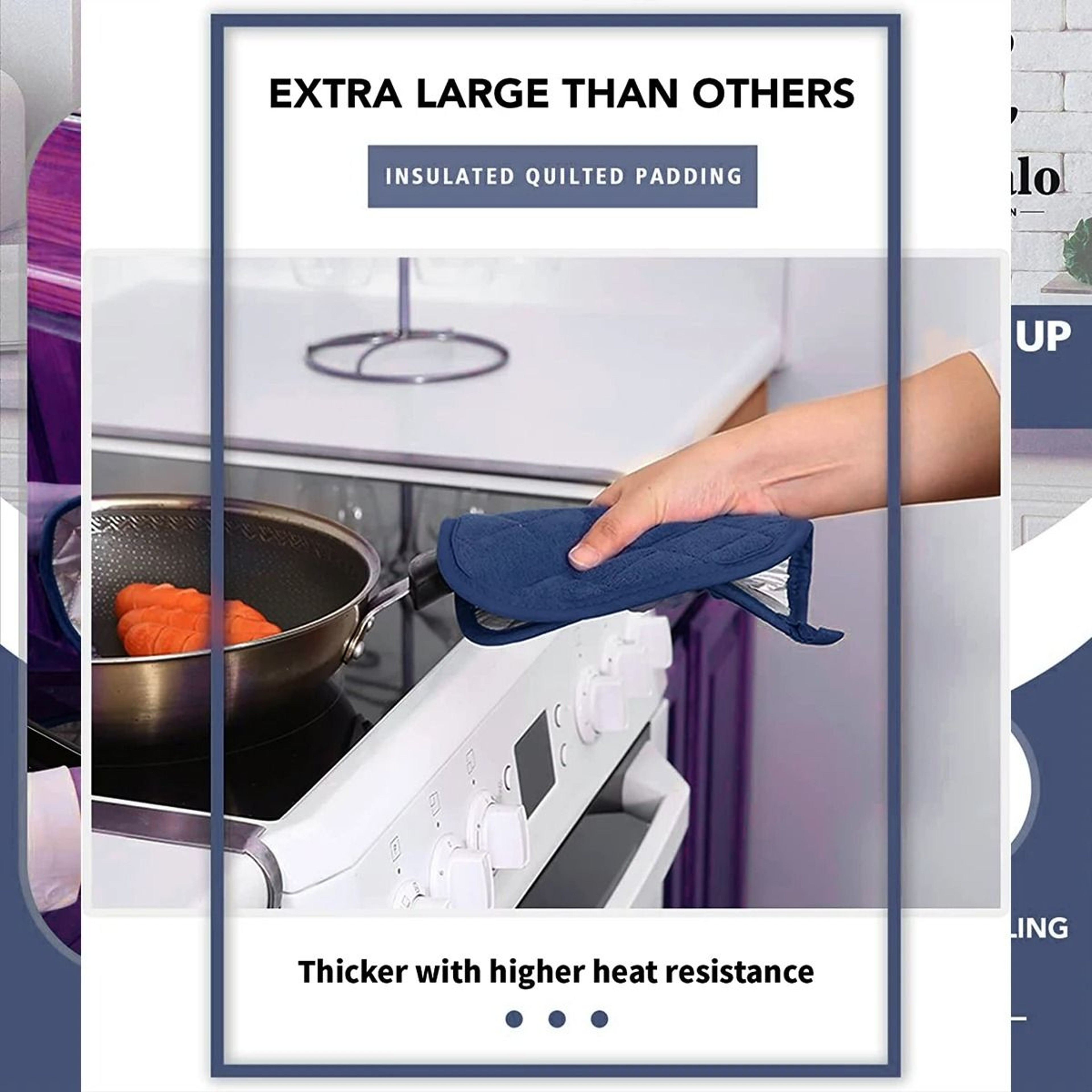 Cotton Heat Resistant Pot Holders 4