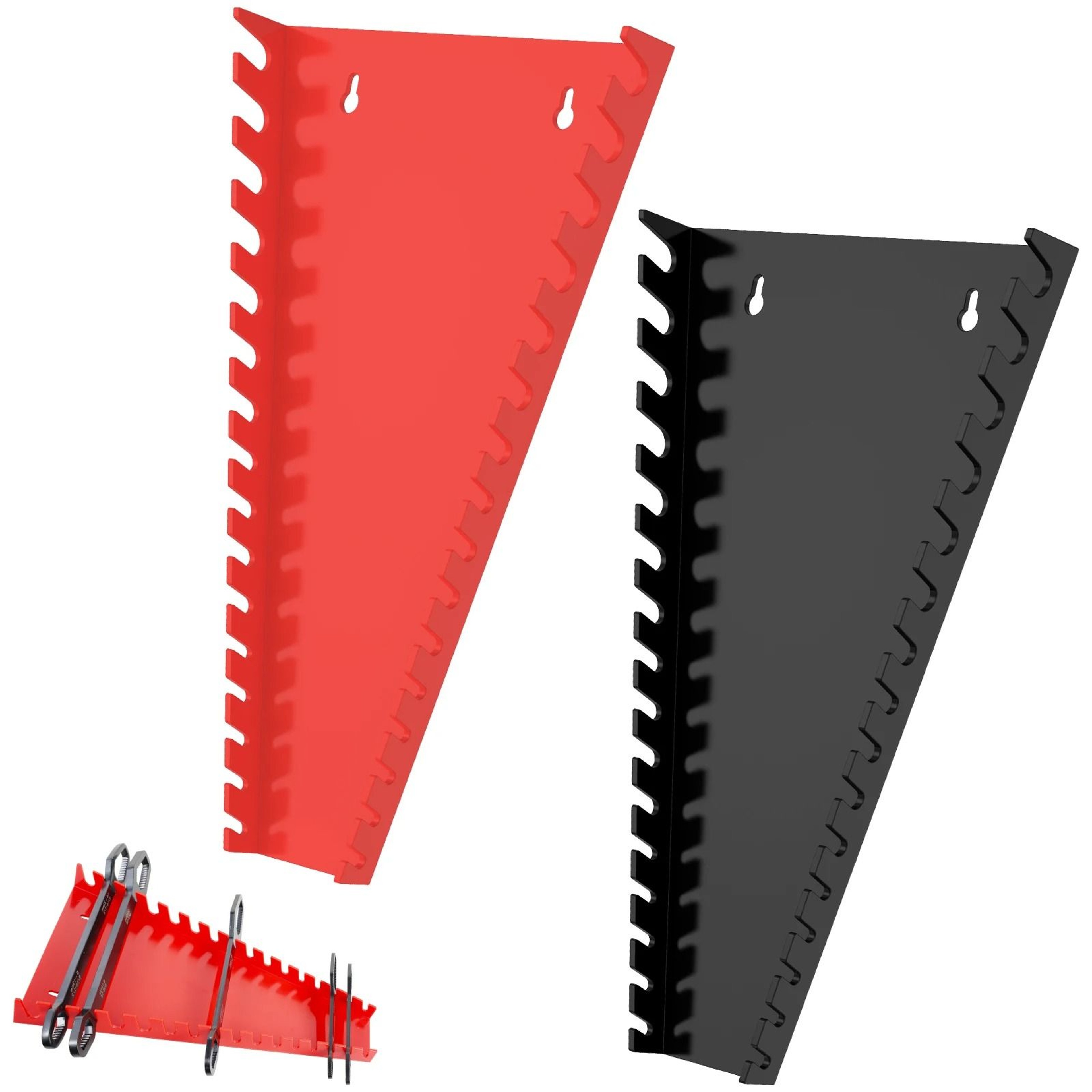 Plastic Wrench Organizer Rack Set 6