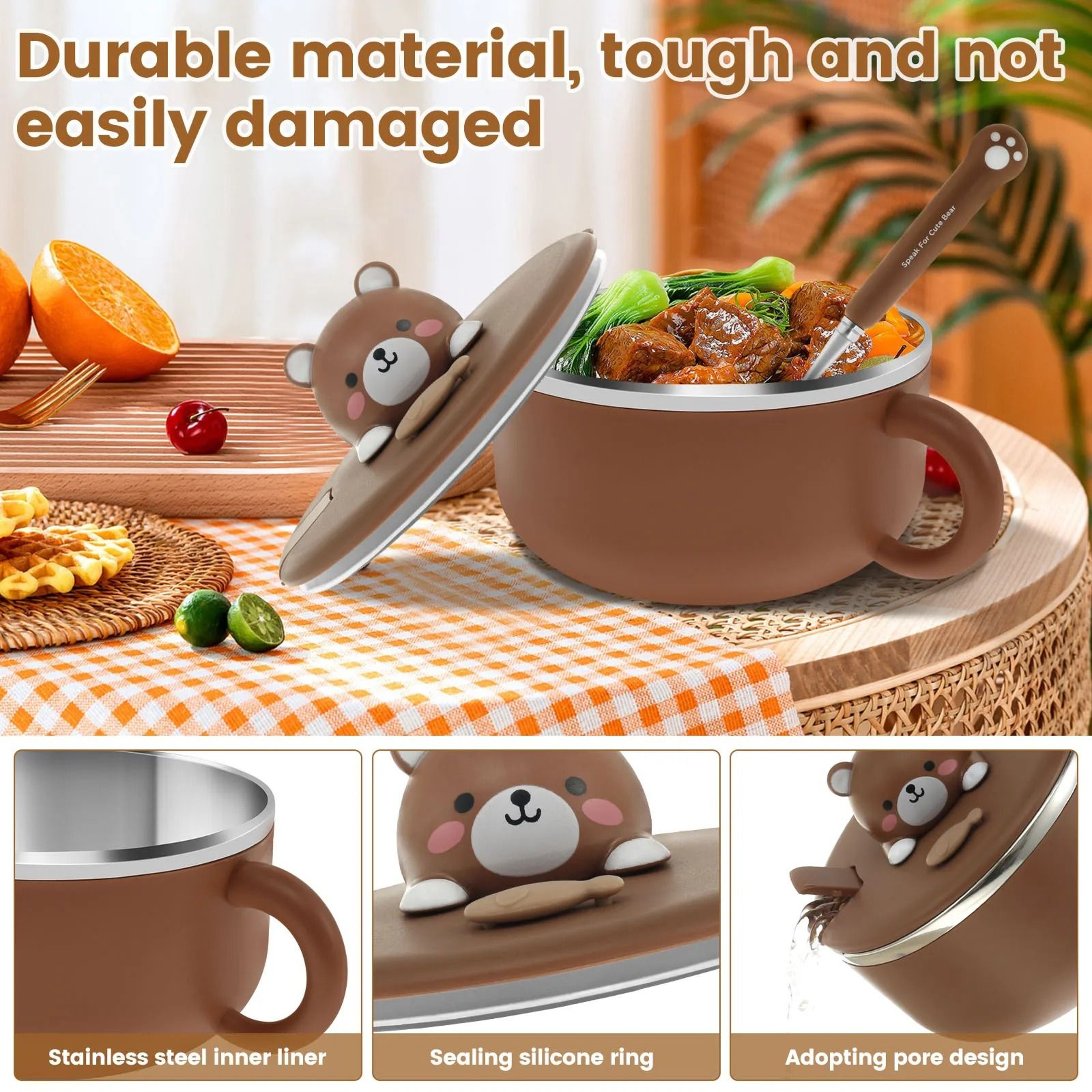 Insulated Ramen Bowl With Lid 4