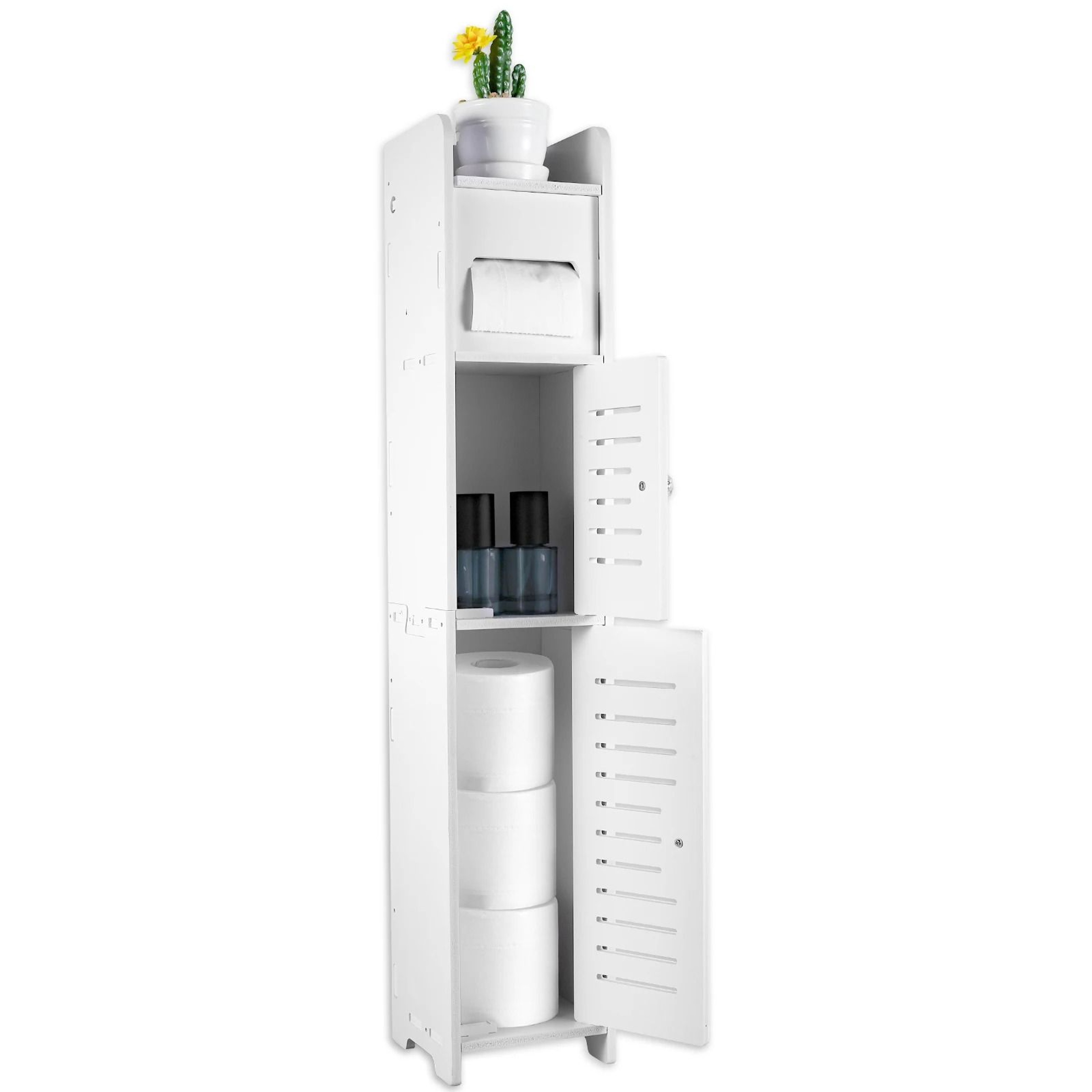 Narrow Bathroom Storage Cabinet 6
