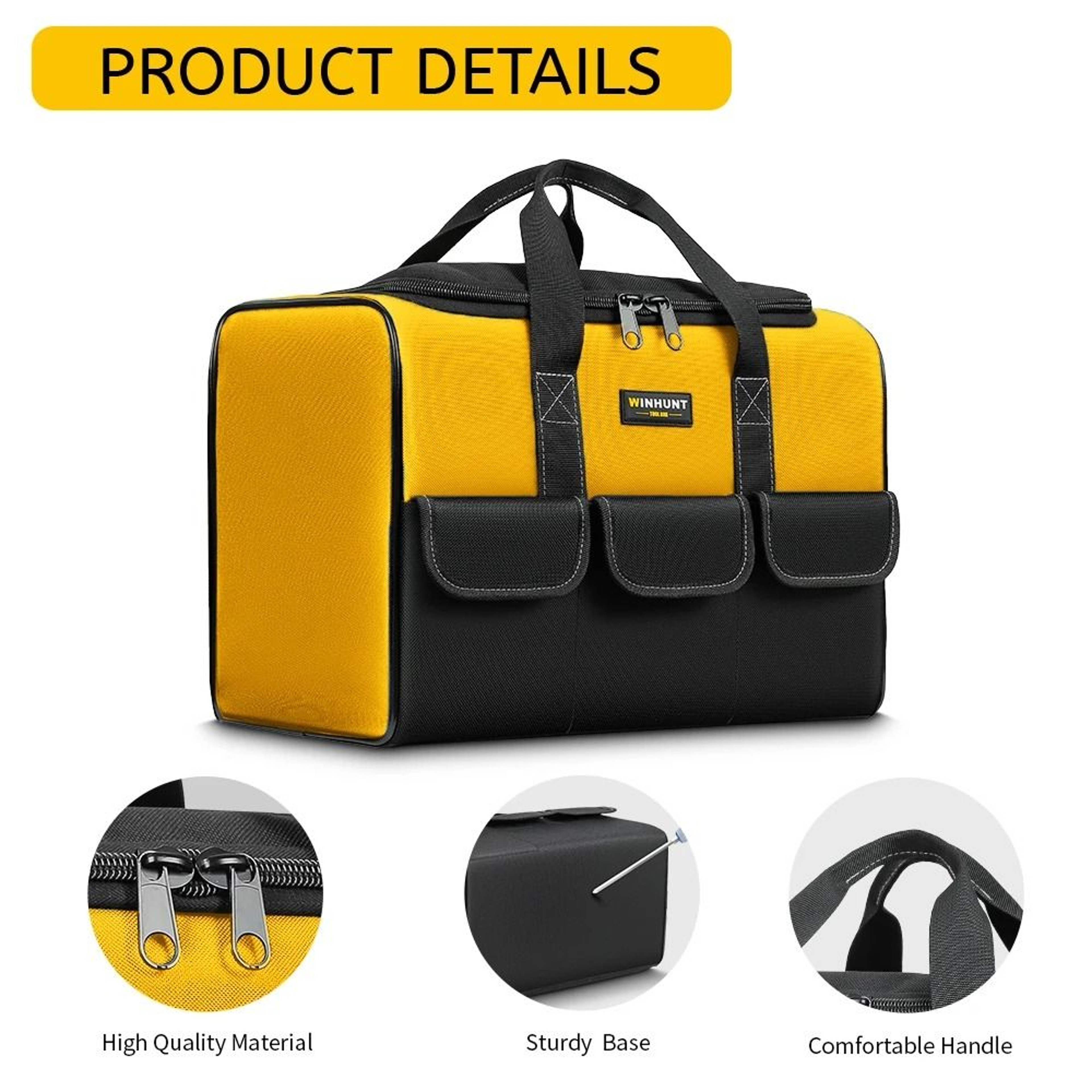 Durable Hand Tool Organizer Carry Bag For Job Sites 3
