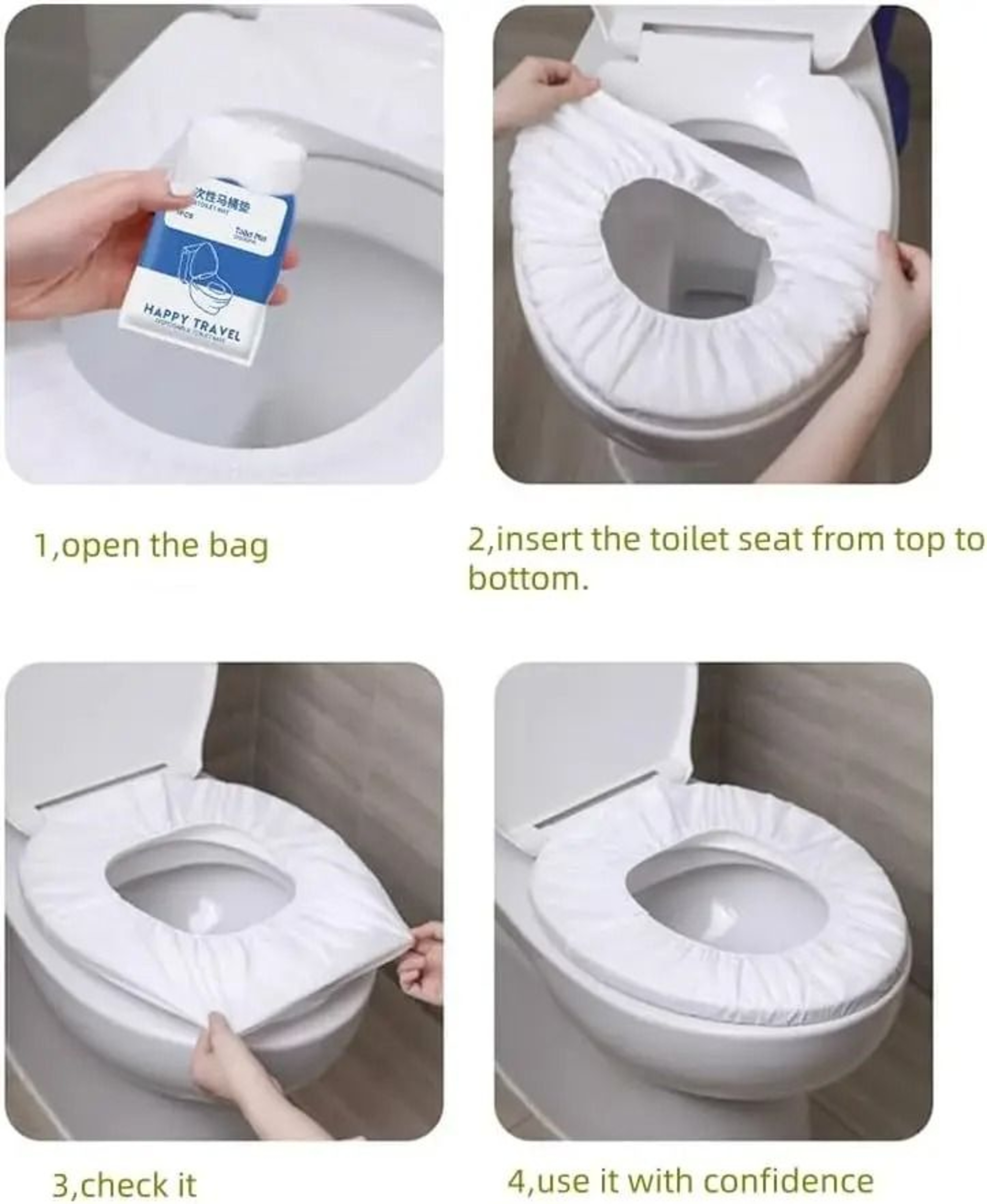 Disposable Toilet Seat Covers 4
