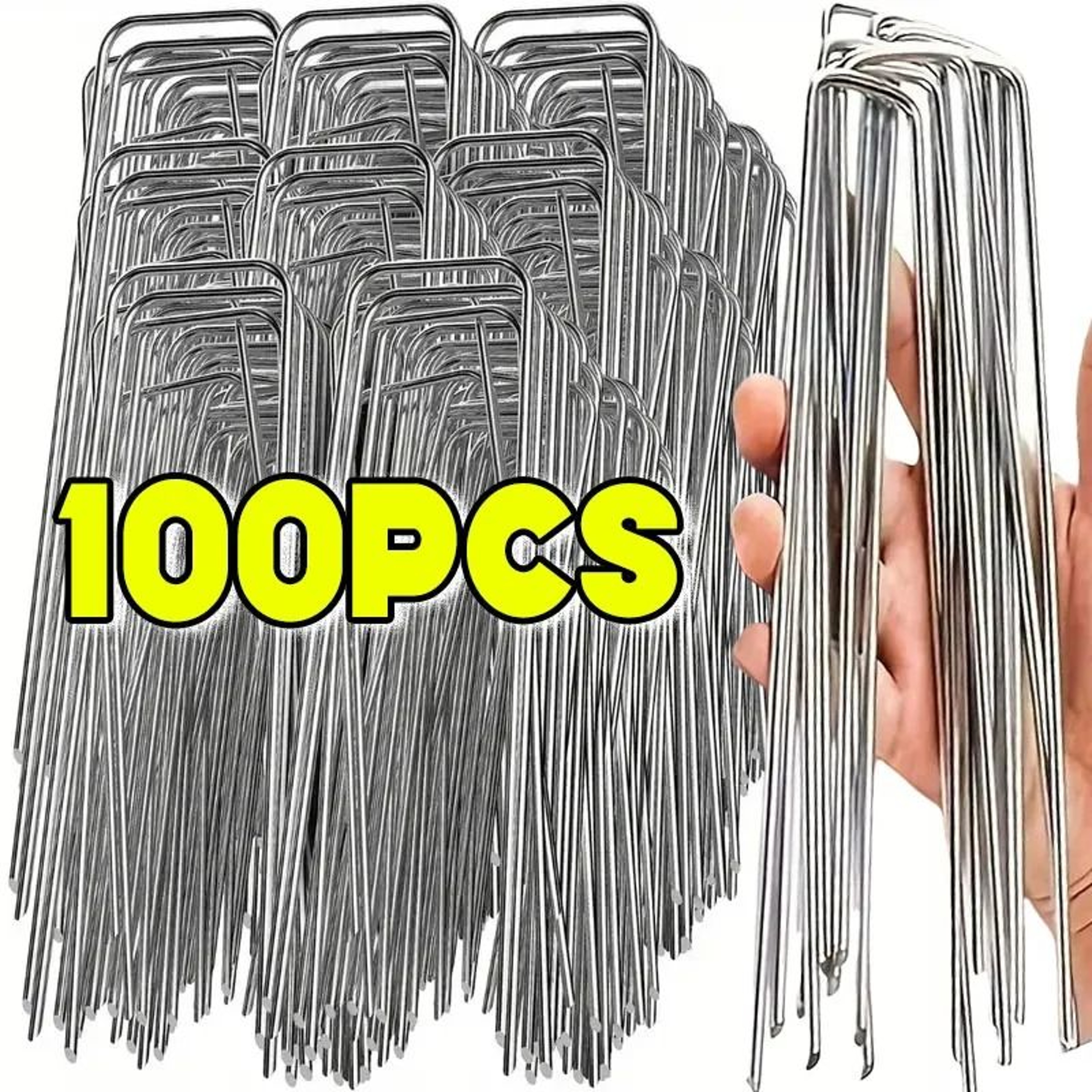 Heavy Duty Garden Ground Staples 0
