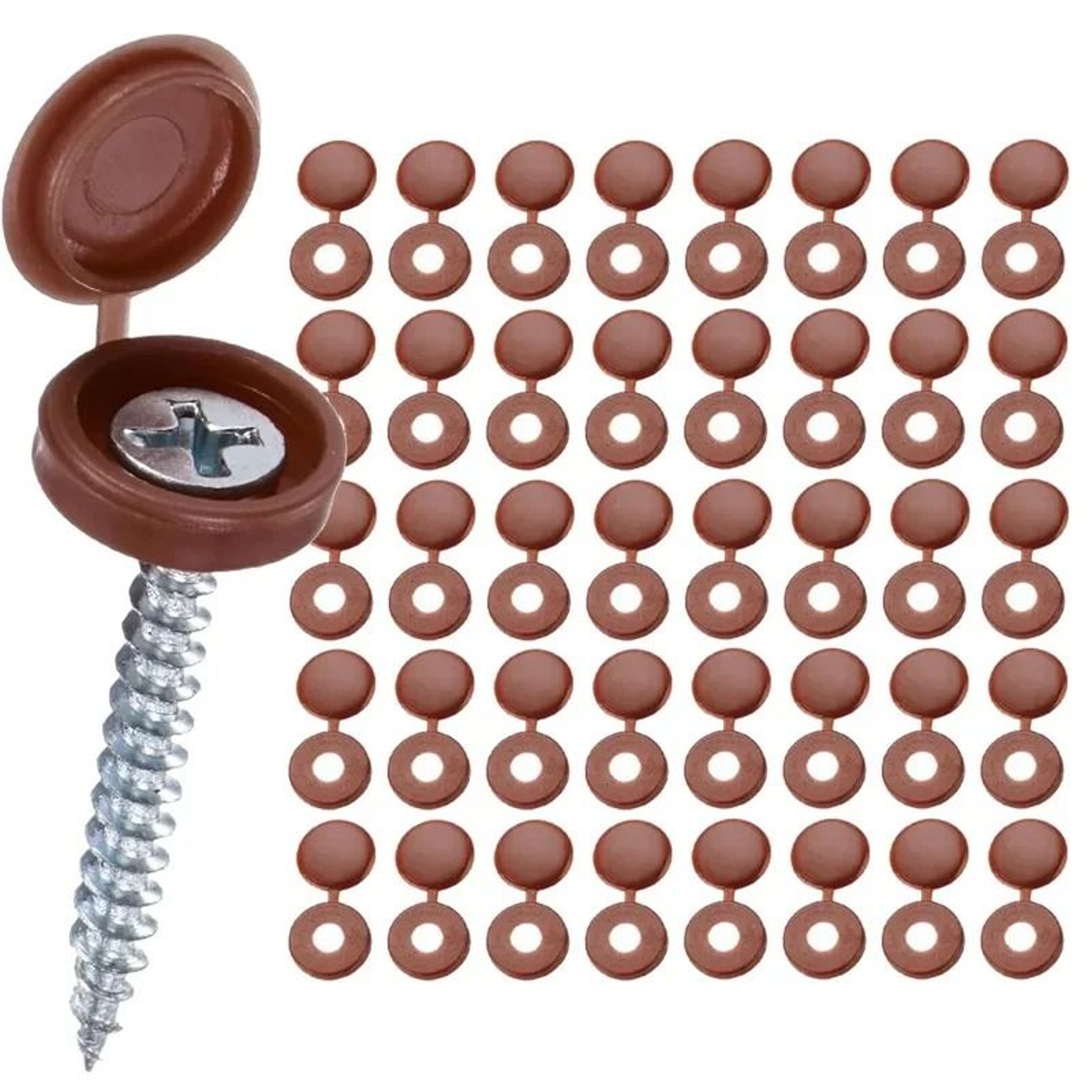 Plastic Screw Cap Covers 9