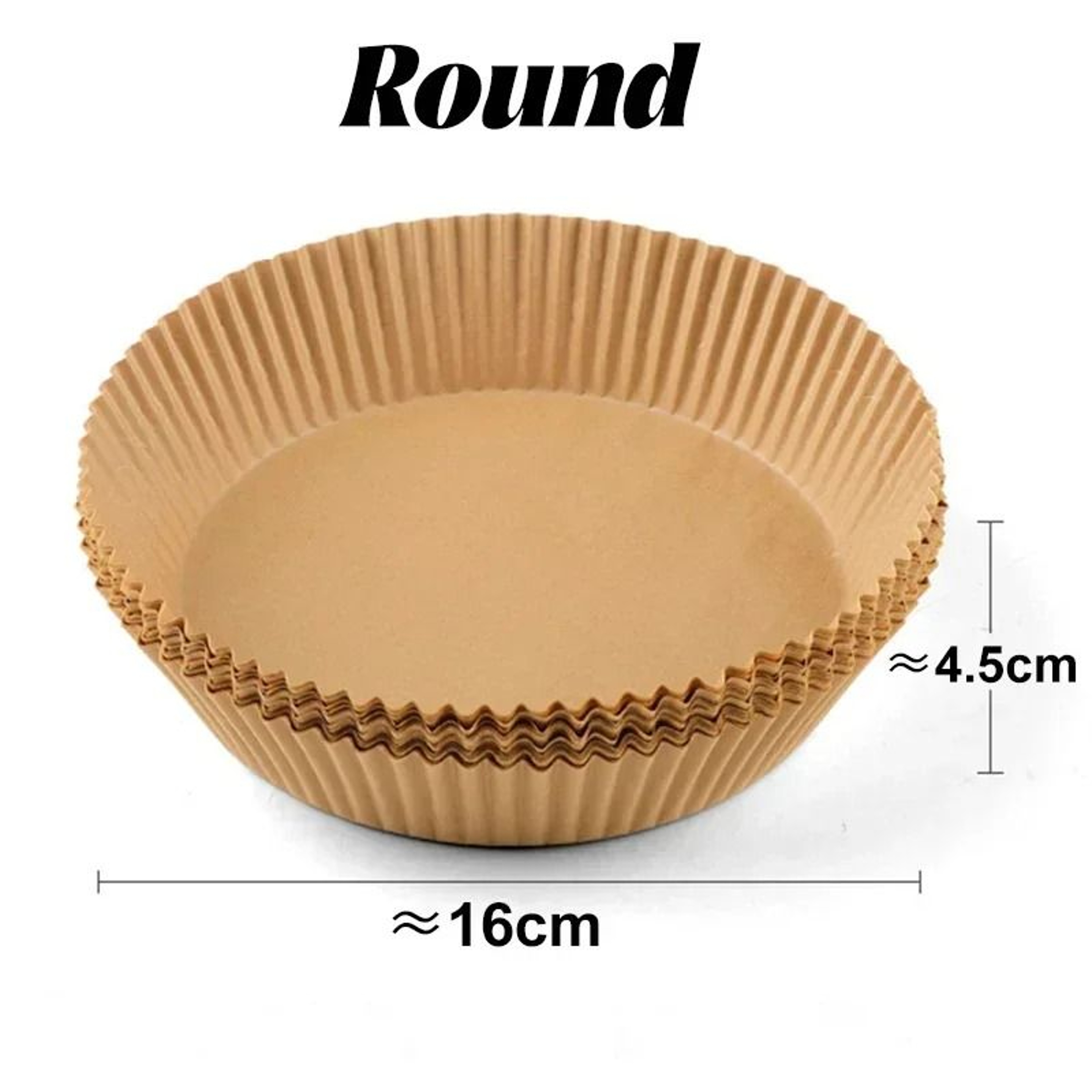 Round Air Fryer Paper Liners 8