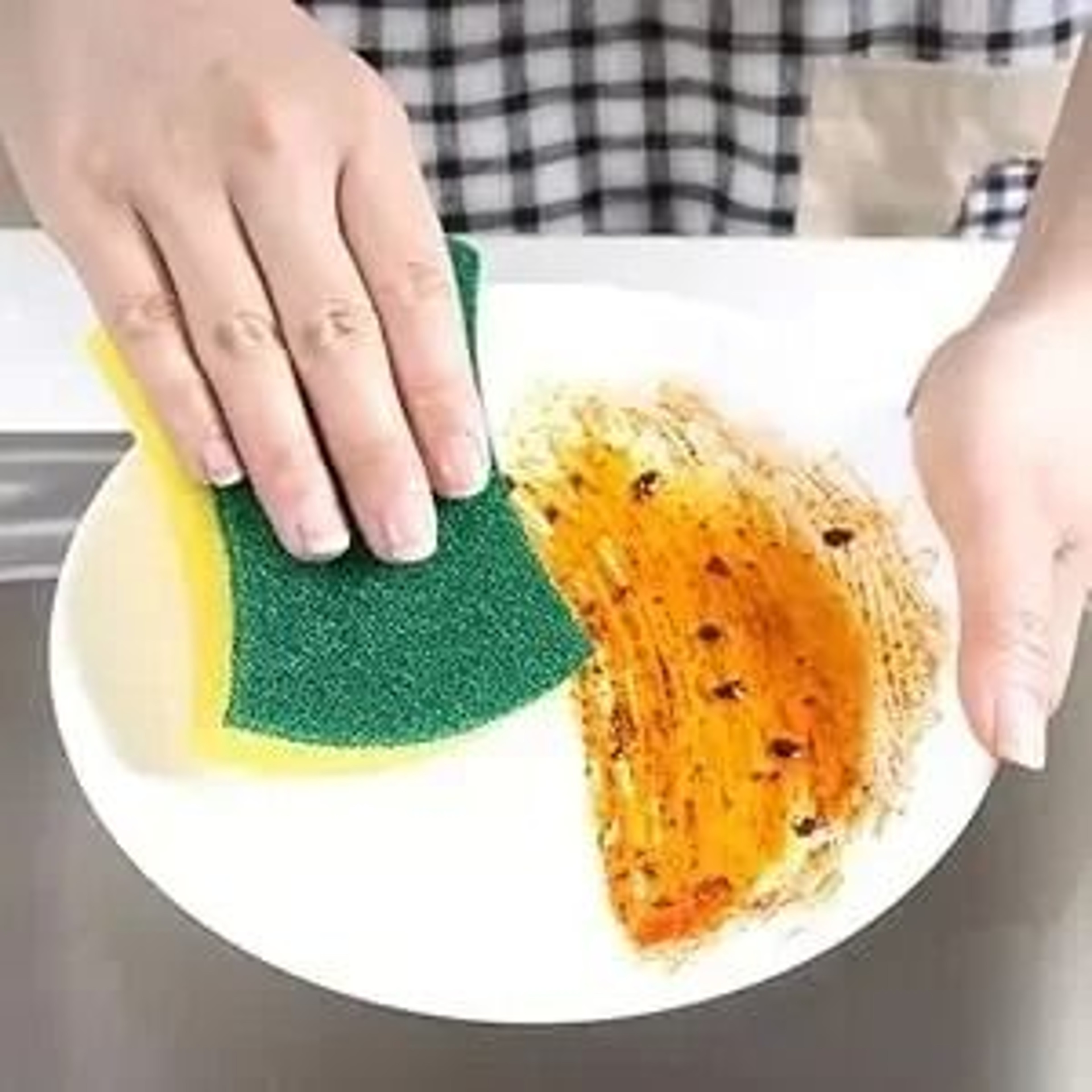 Soft Dishwashing Scouring Sponge Pads 6