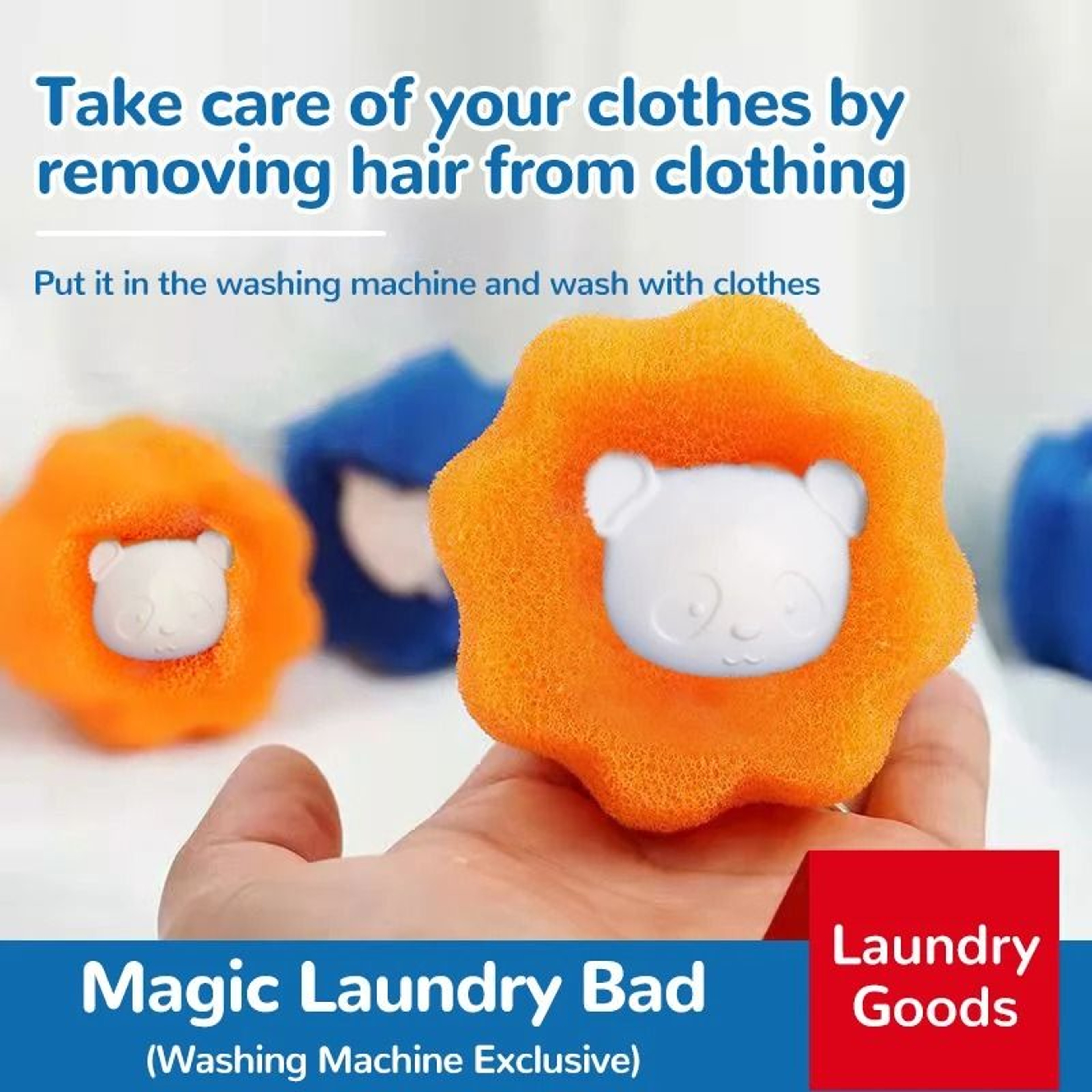 Reusable Pet Hair Laundry Balls 1