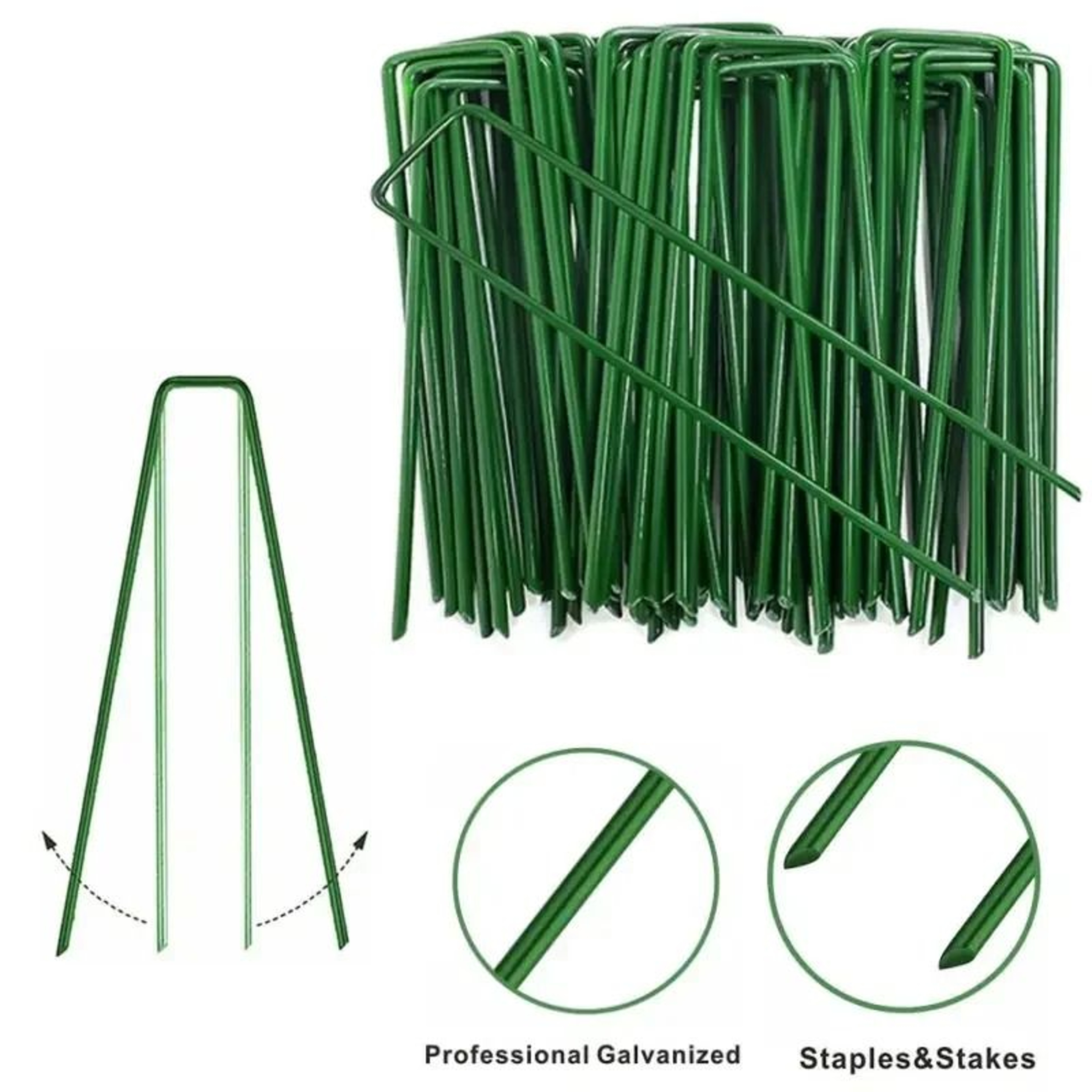 Heavy Duty Garden Staples 1