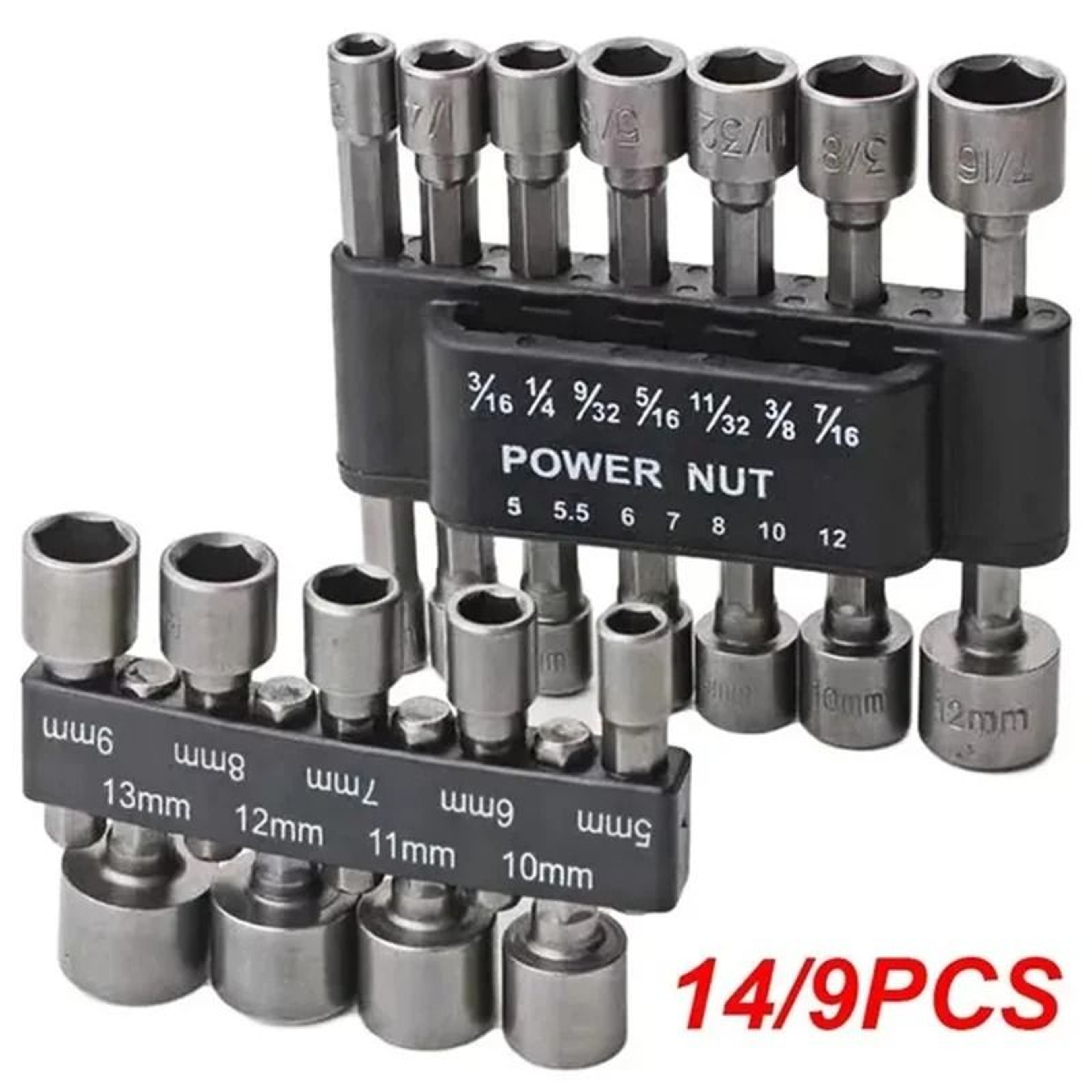 Metric Nut Driver Socket Set 3