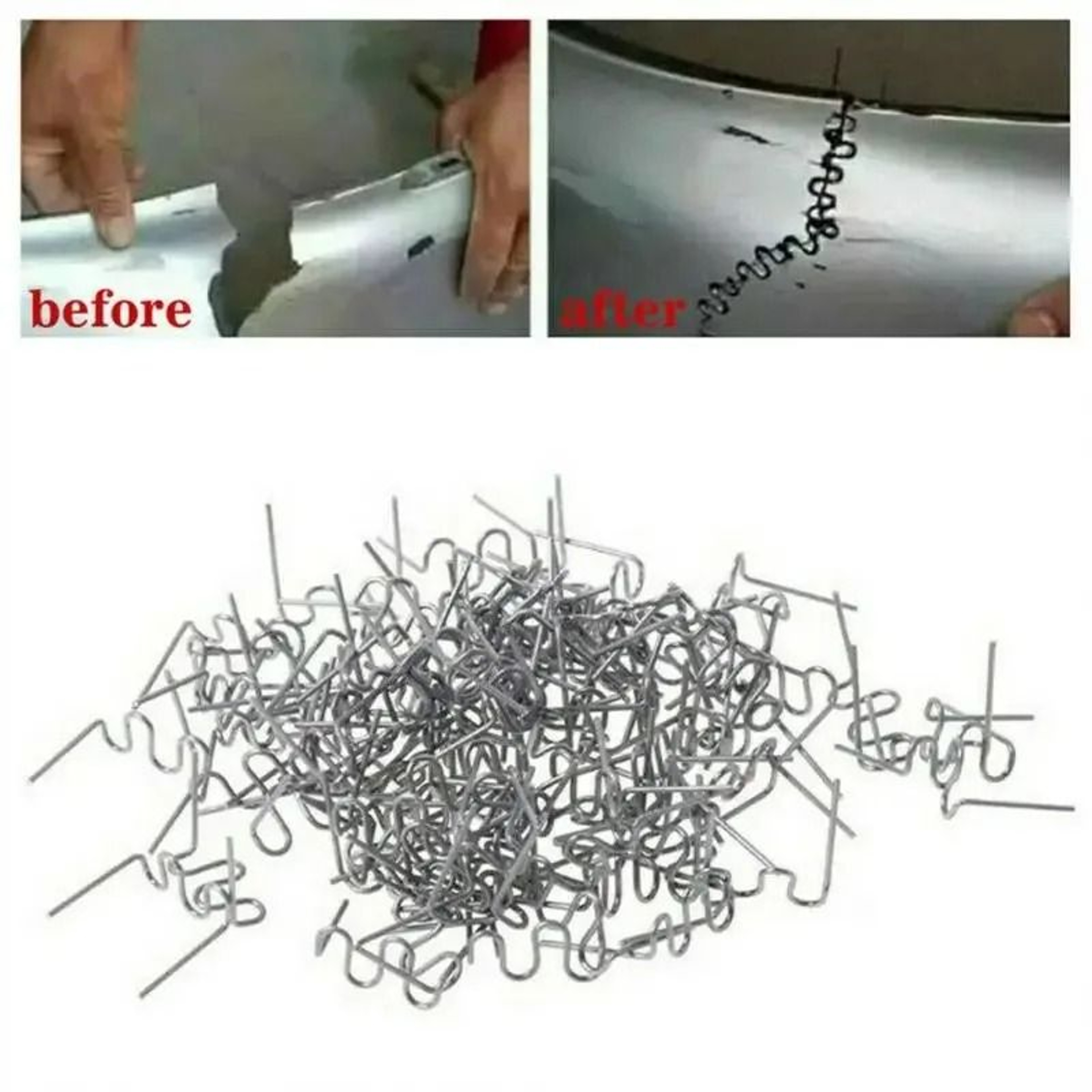 Plastic Welder Staple Refill Set 3