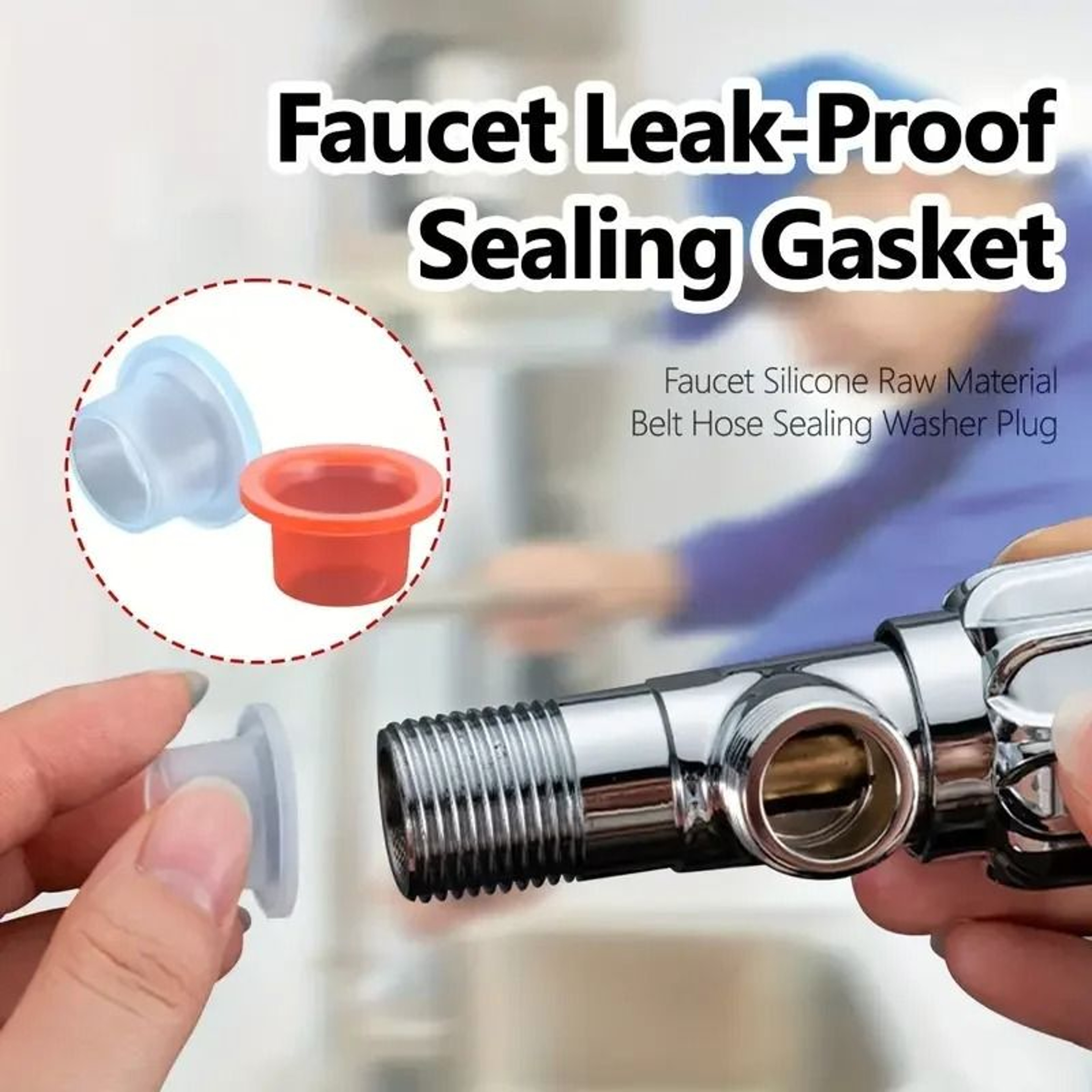 Silicone Faucet Sealing Gaskets 1