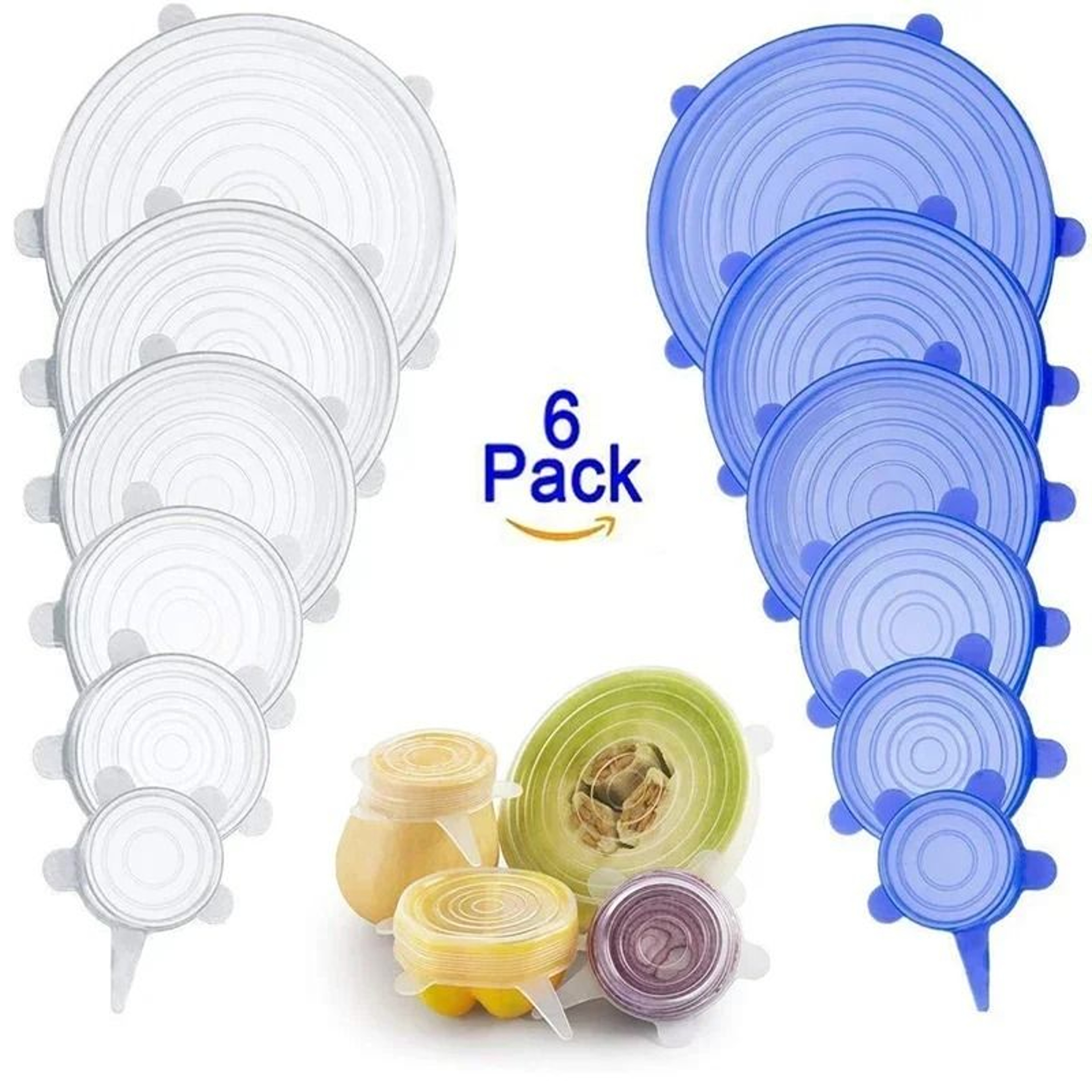 Reusable Silicone Stretch Lids 0