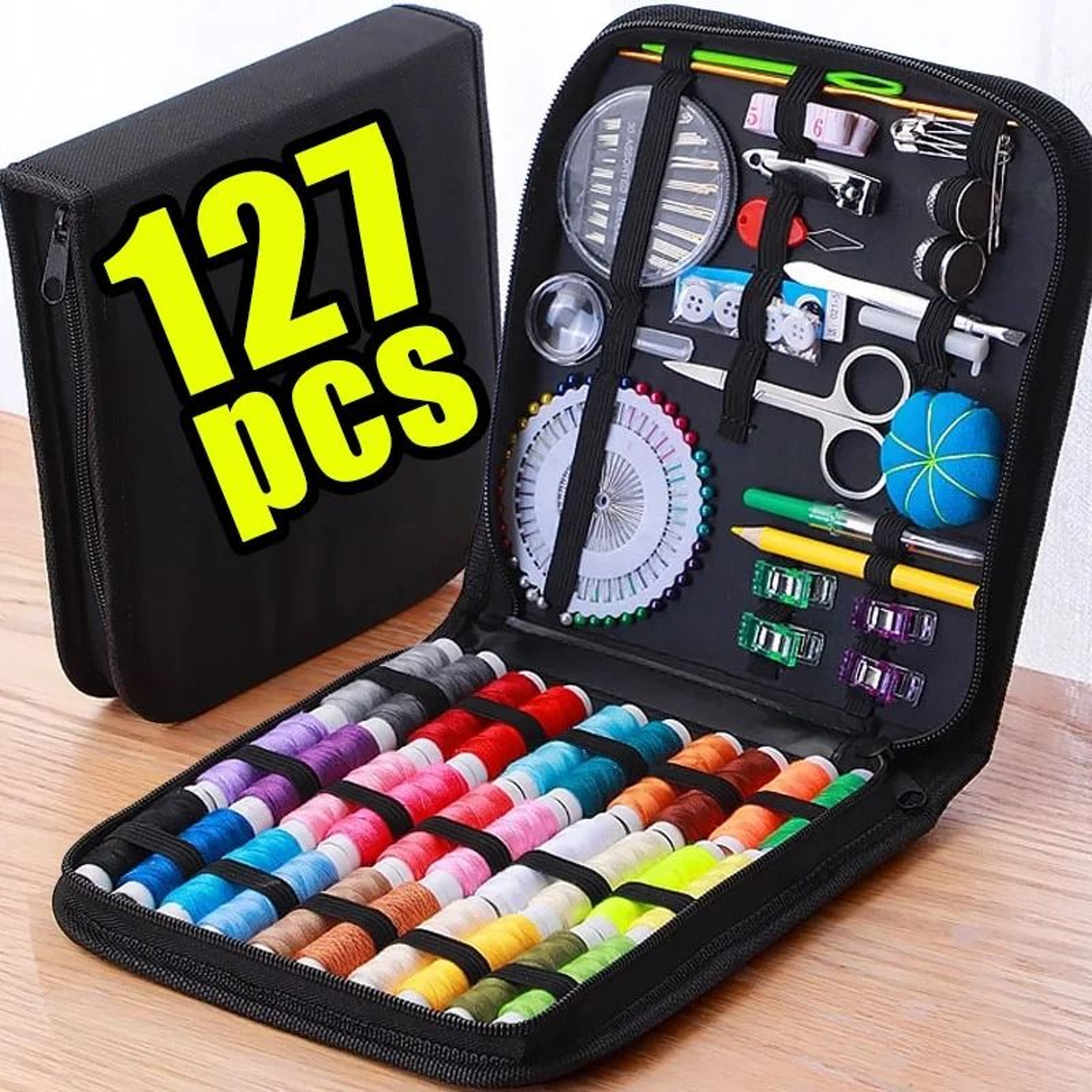 Portable Sewing Kit With Case 0