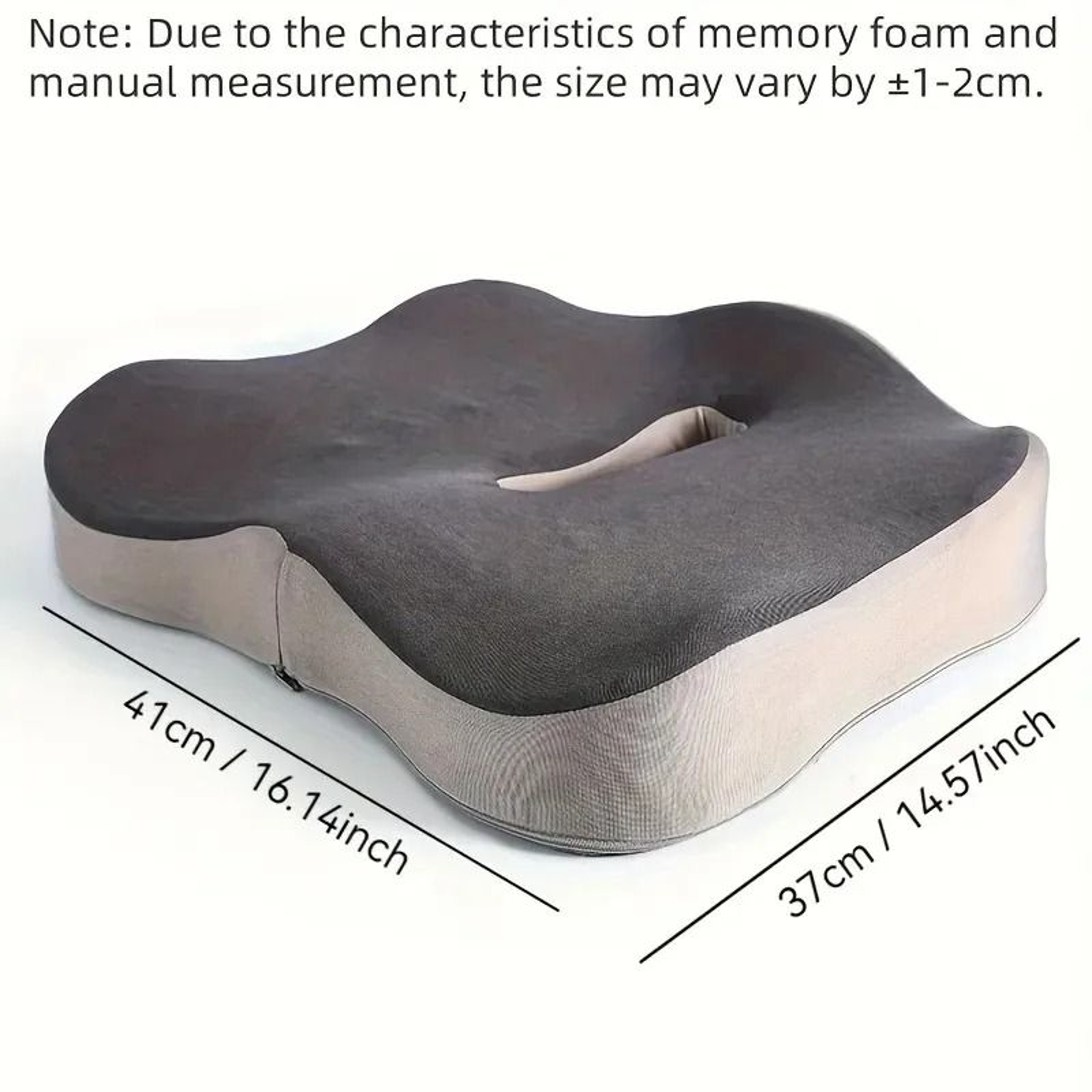 Memory Foam Seat Cushion For Office Chair Car And Posture Support 4