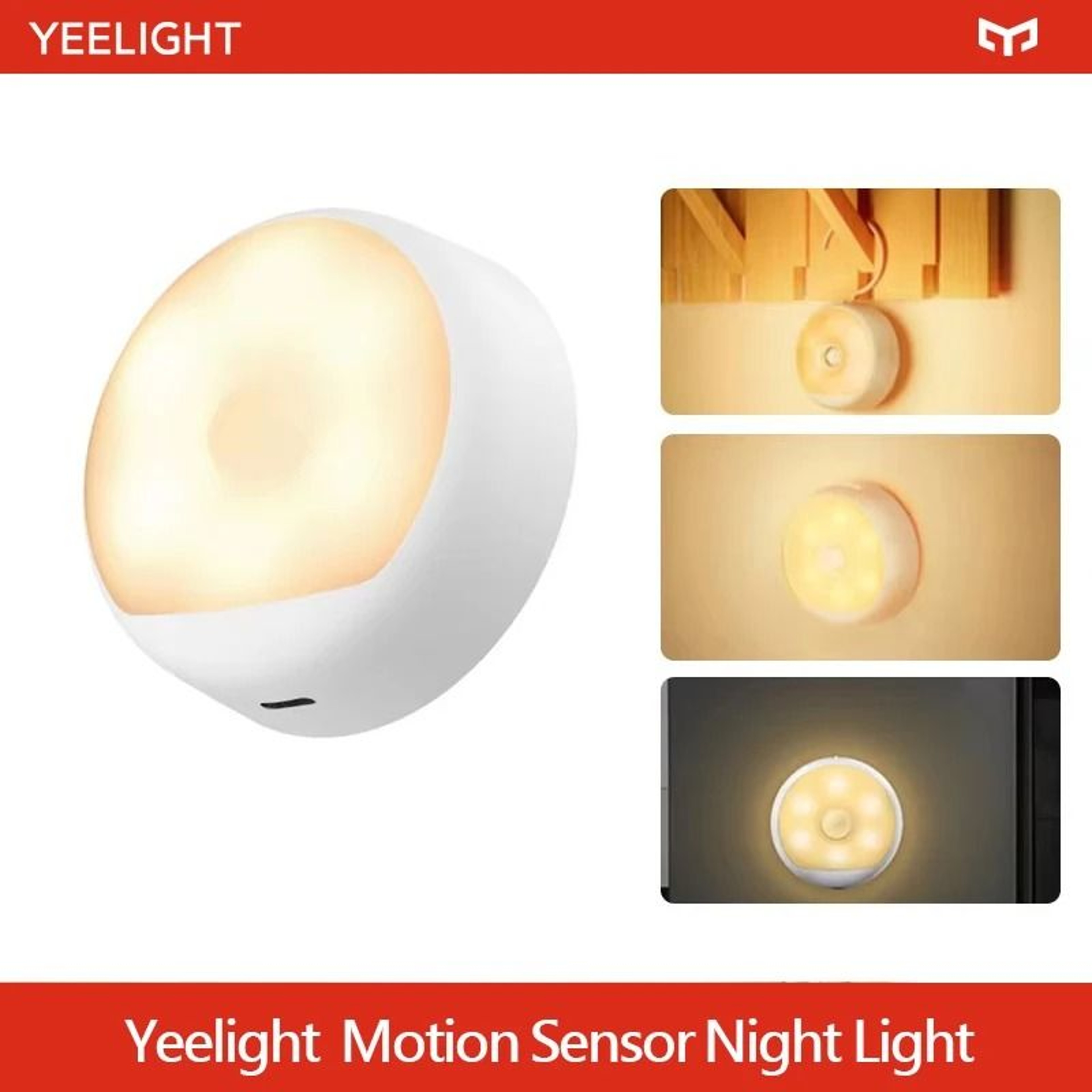 Rechargeable Motion Sensor Night Light With Remote Control For Cabinets And Hallways 0