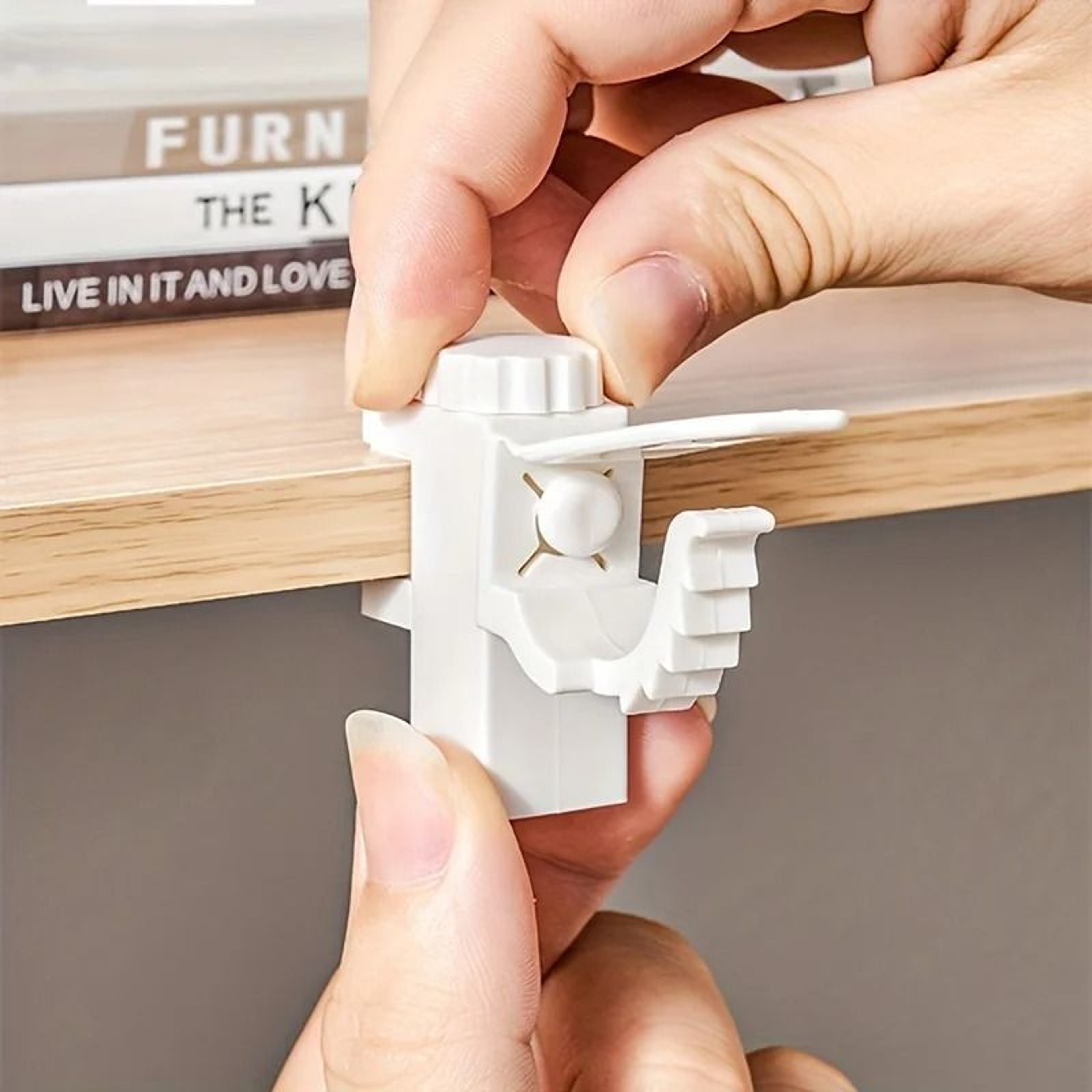 Metal Curtain Rod Brackets For Wall Mounted Home Decor 1