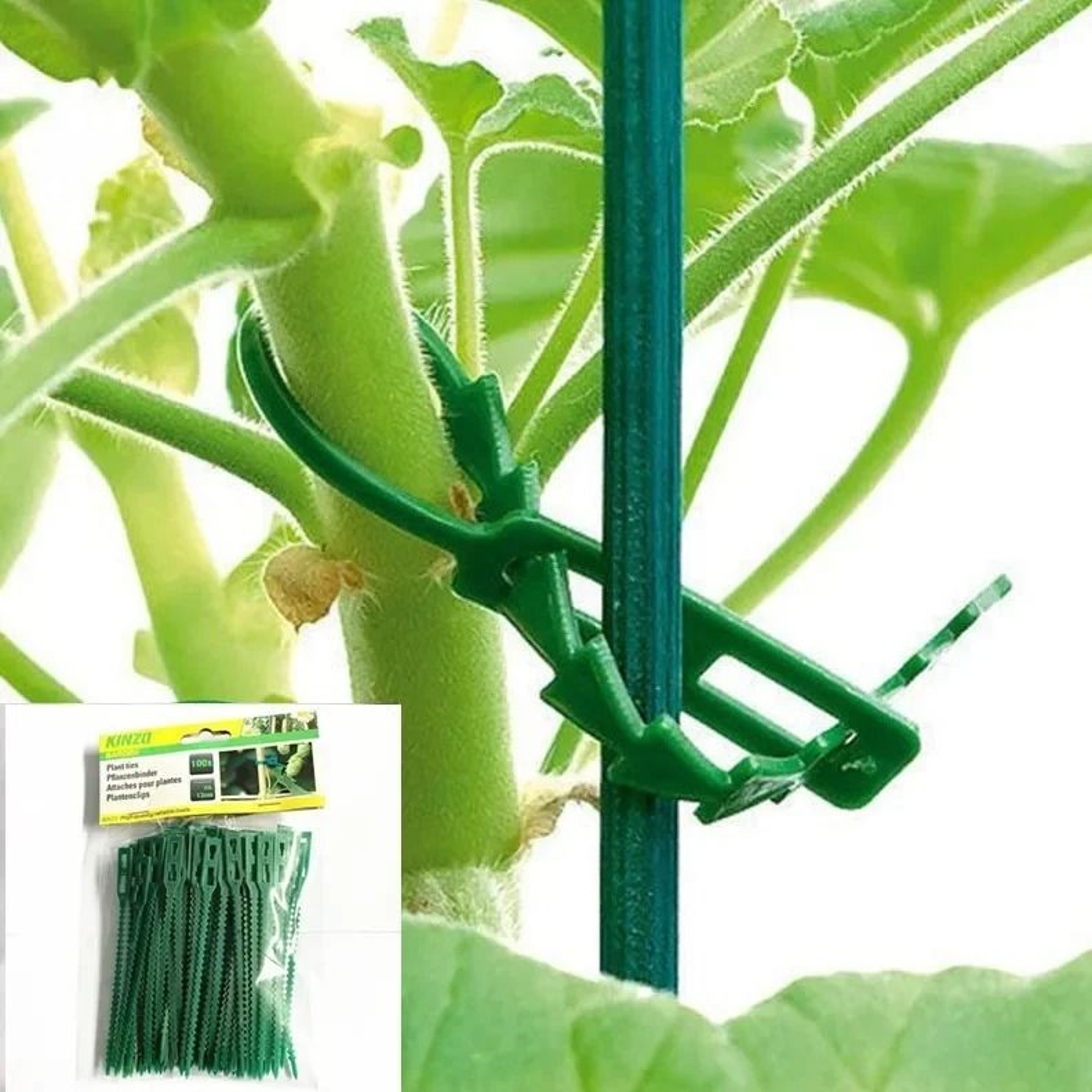 Reusable Garden Cable Ties Adjustable Plant Support Ties For Vines Trees And Shrubs 4