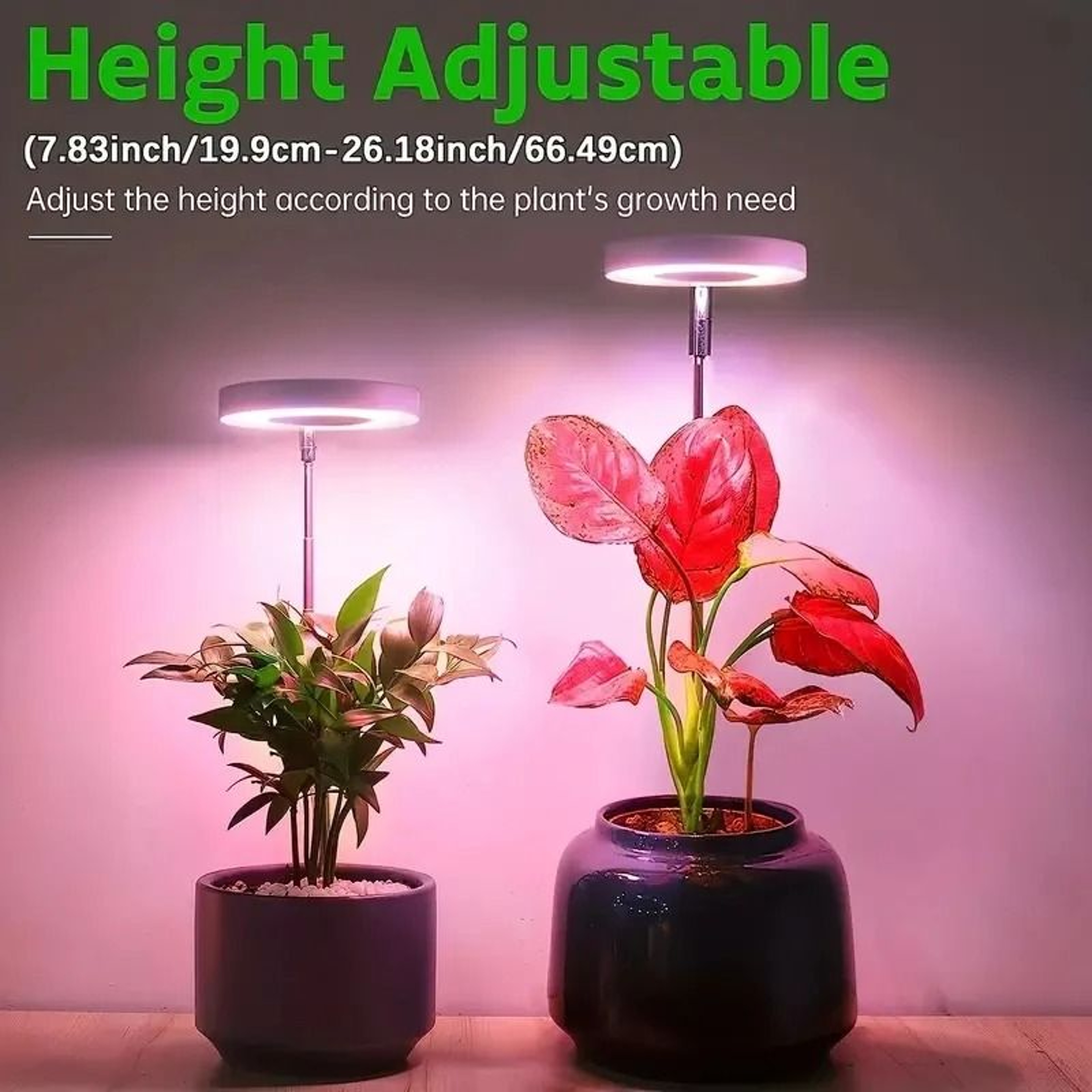 Full Spectrum LED Grow Light With Timer For Indoor Plants 1