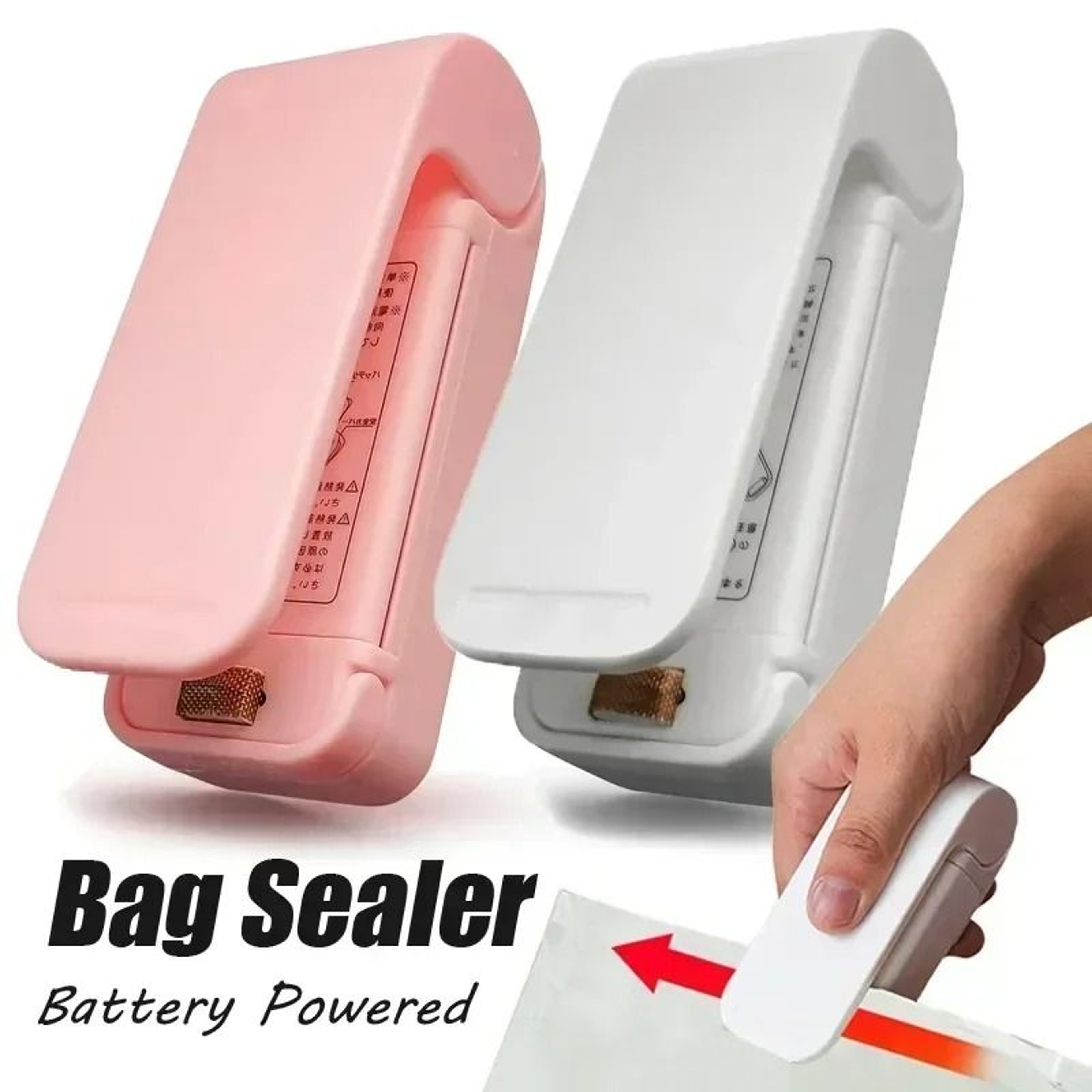 Mini Handheld Bag Sealer Portable Snack Freshness Sealer 0