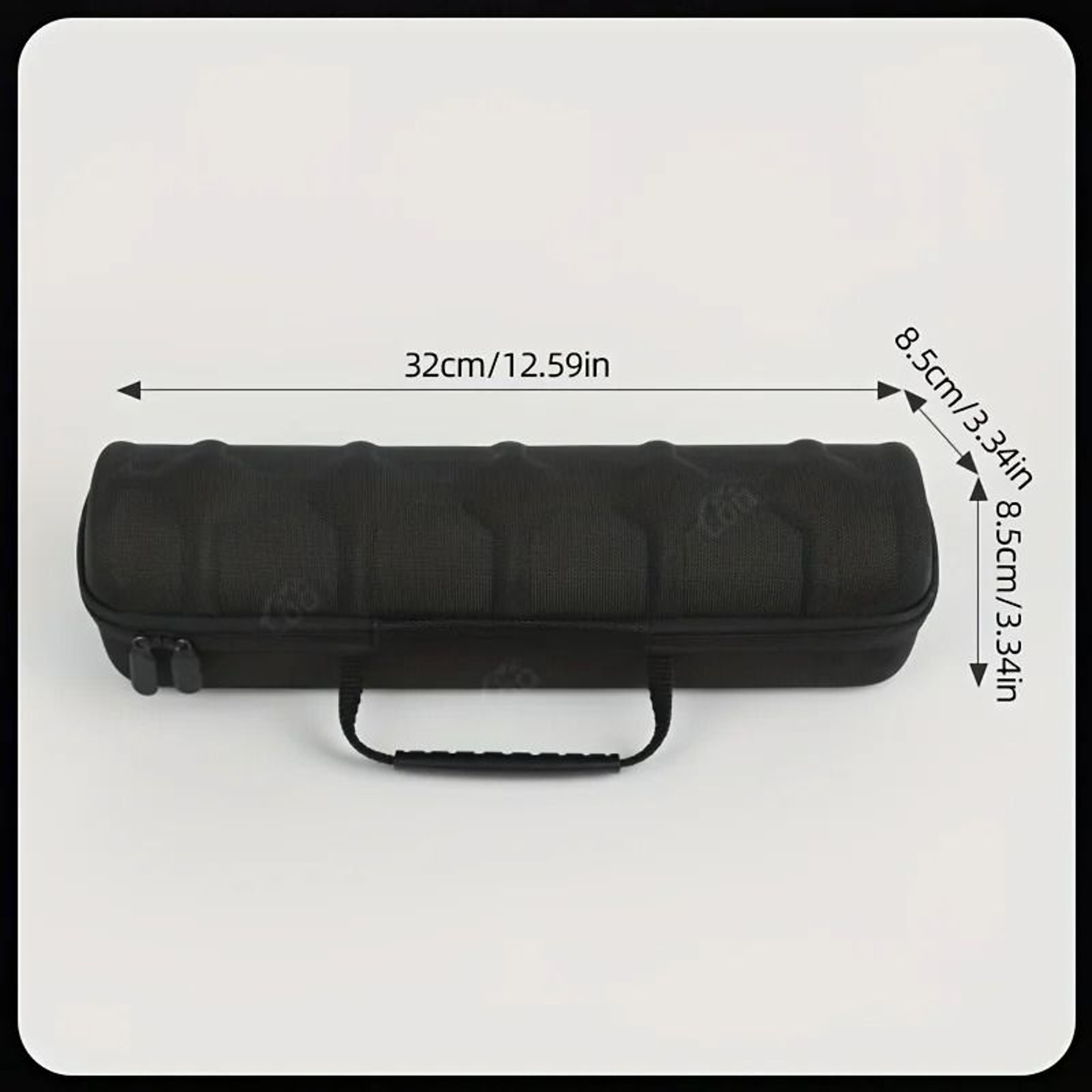 5 Slot Hard Shell Watch Travel Case With Soft Foam Pillows And Handle 3