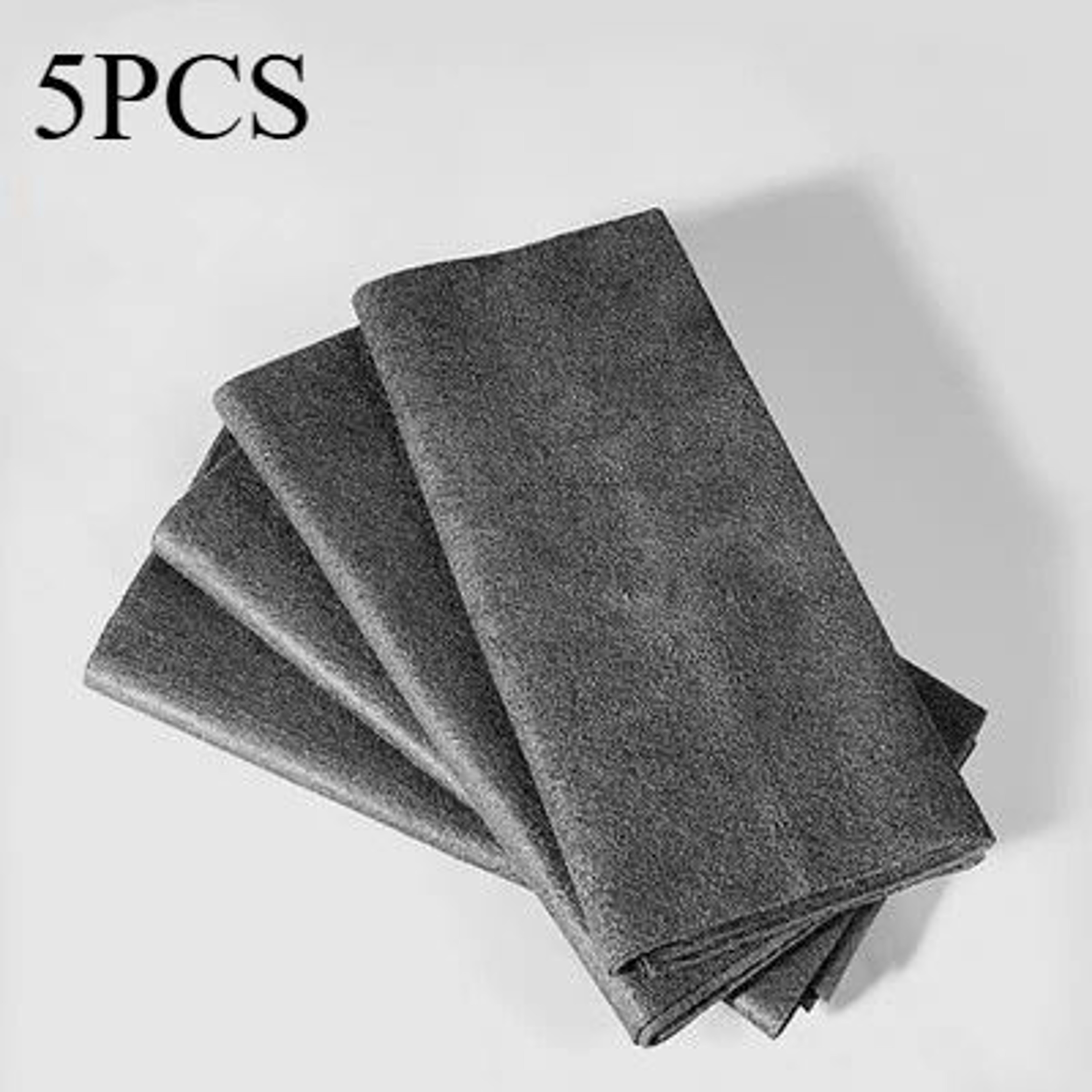Reusable Microfiber Cleaning Cloths 5 Piece Magic Cleaning Rags For Kitchen Car Glass 6
