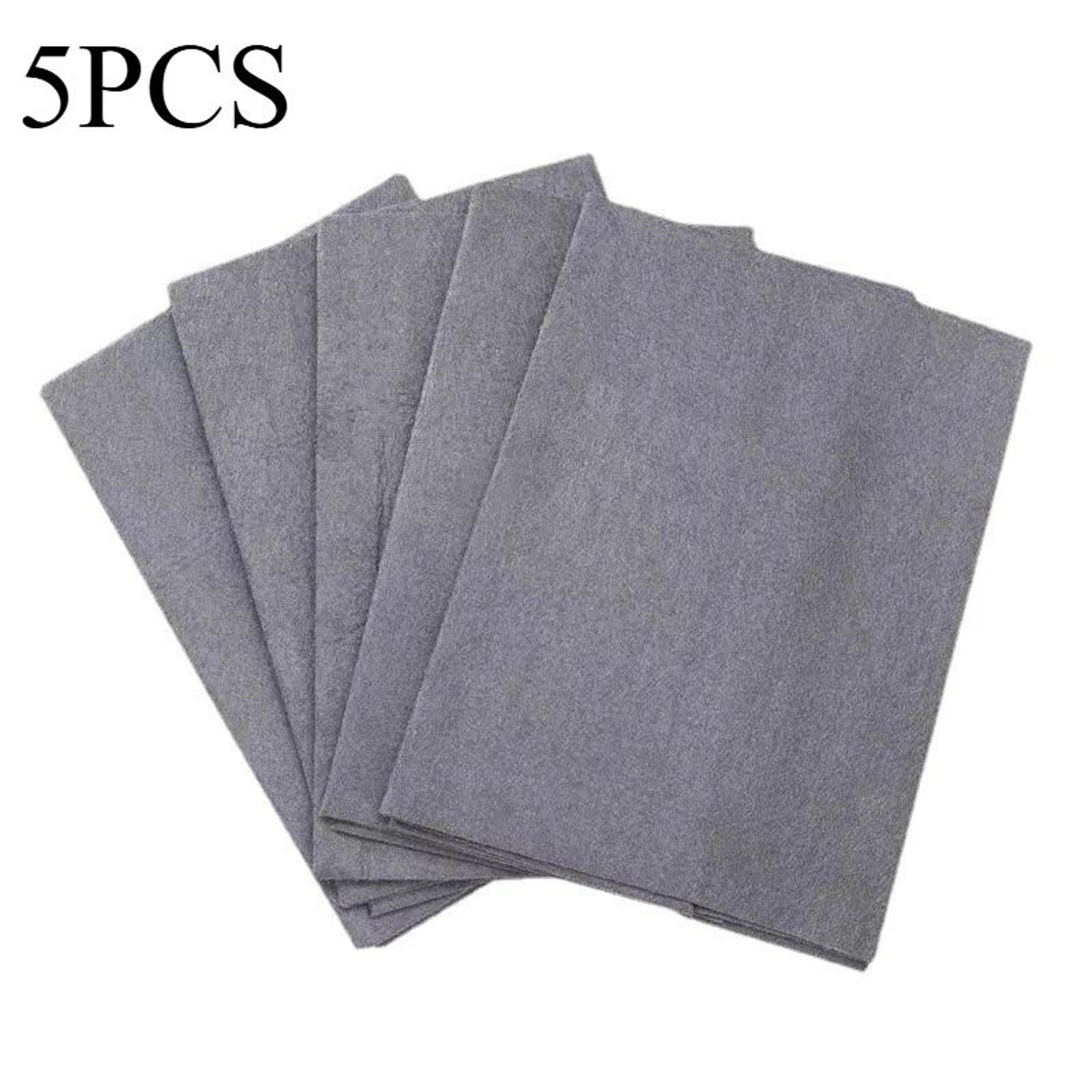 Reusable Microfiber Cleaning Cloths 5 Piece Magic Cleaning Rags For Kitchen Car Glass 7