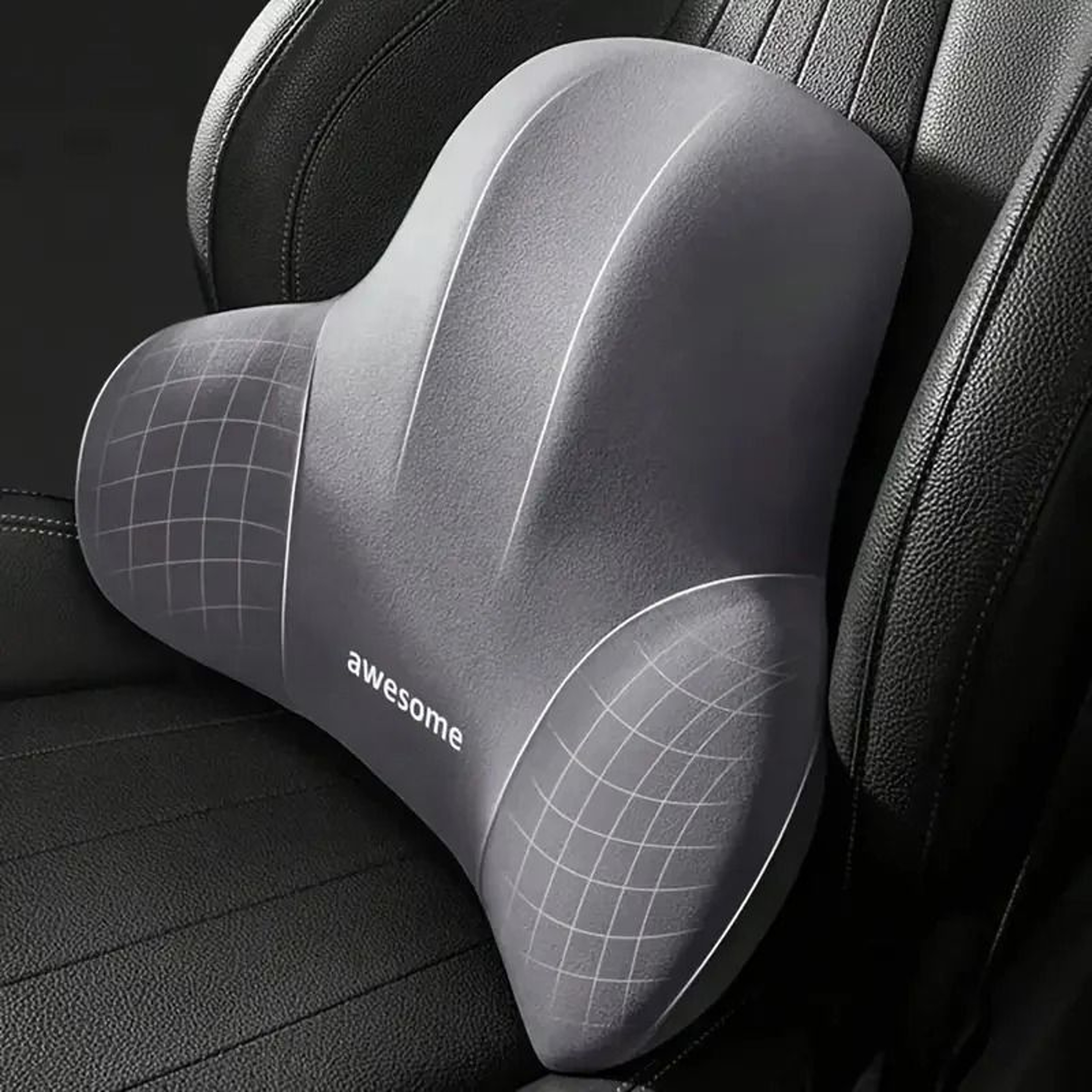 Memory Foam Office Chair Cushion With Lumbar Support 0