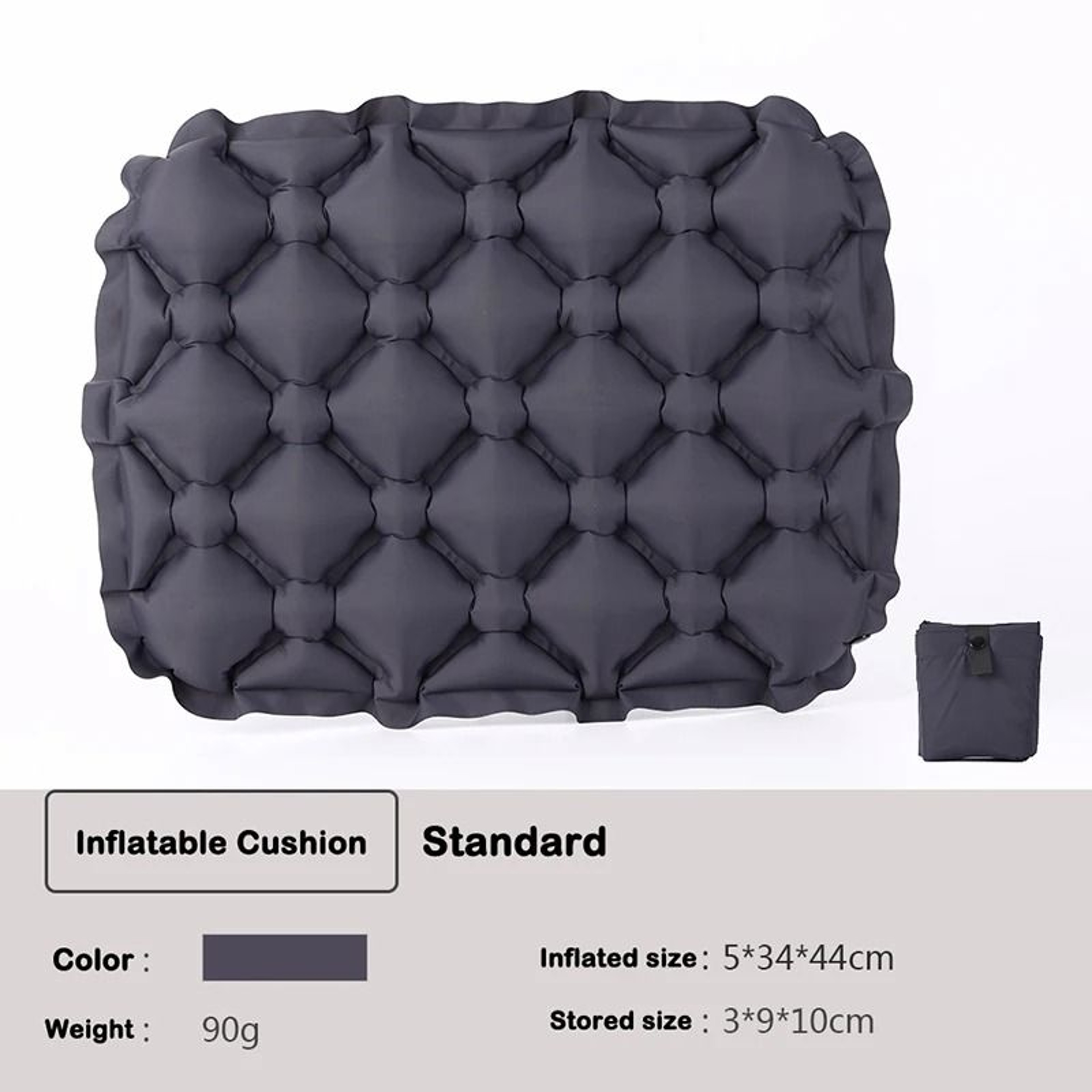 Inflatable Seat Cushion Portable Waterproof Camping Chair Pad For Travel And Outdoor Sitting 6