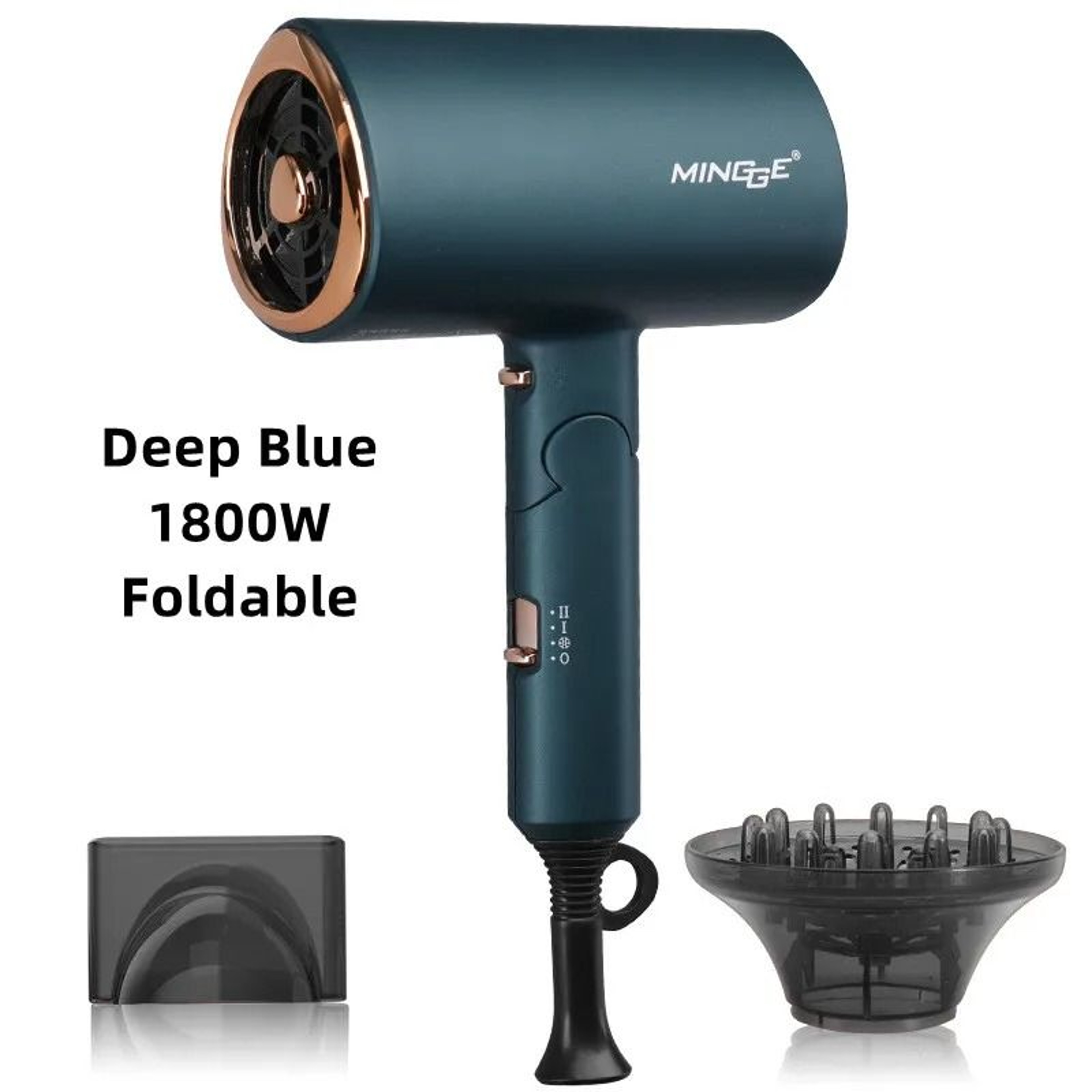 Professional Ionic Hair Dryer High Speed Fast Drying Negative Ion Hair Dryer 7