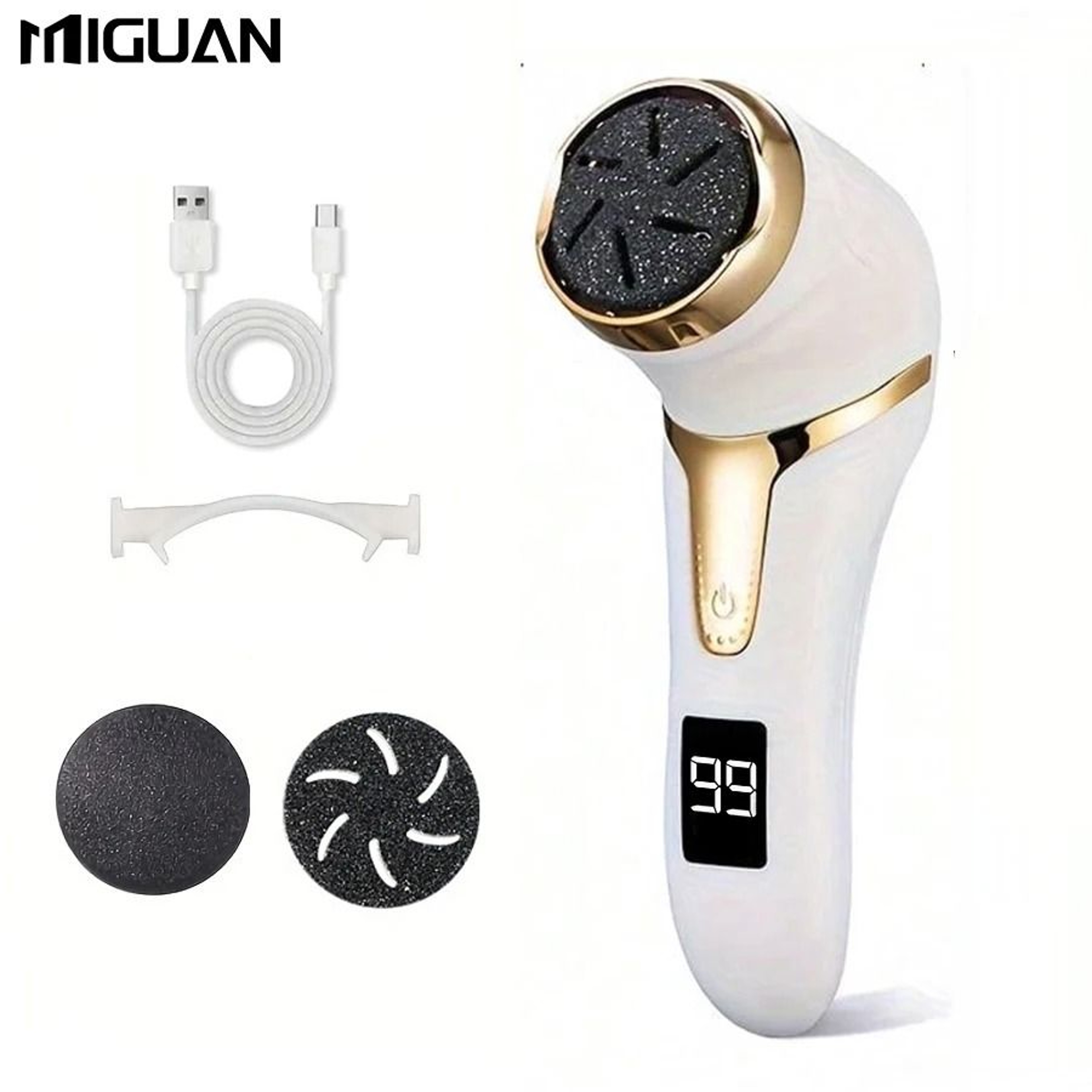 Professional Electric Callus Remover Rechargeable Foot File For Smooth Soft Feet 7