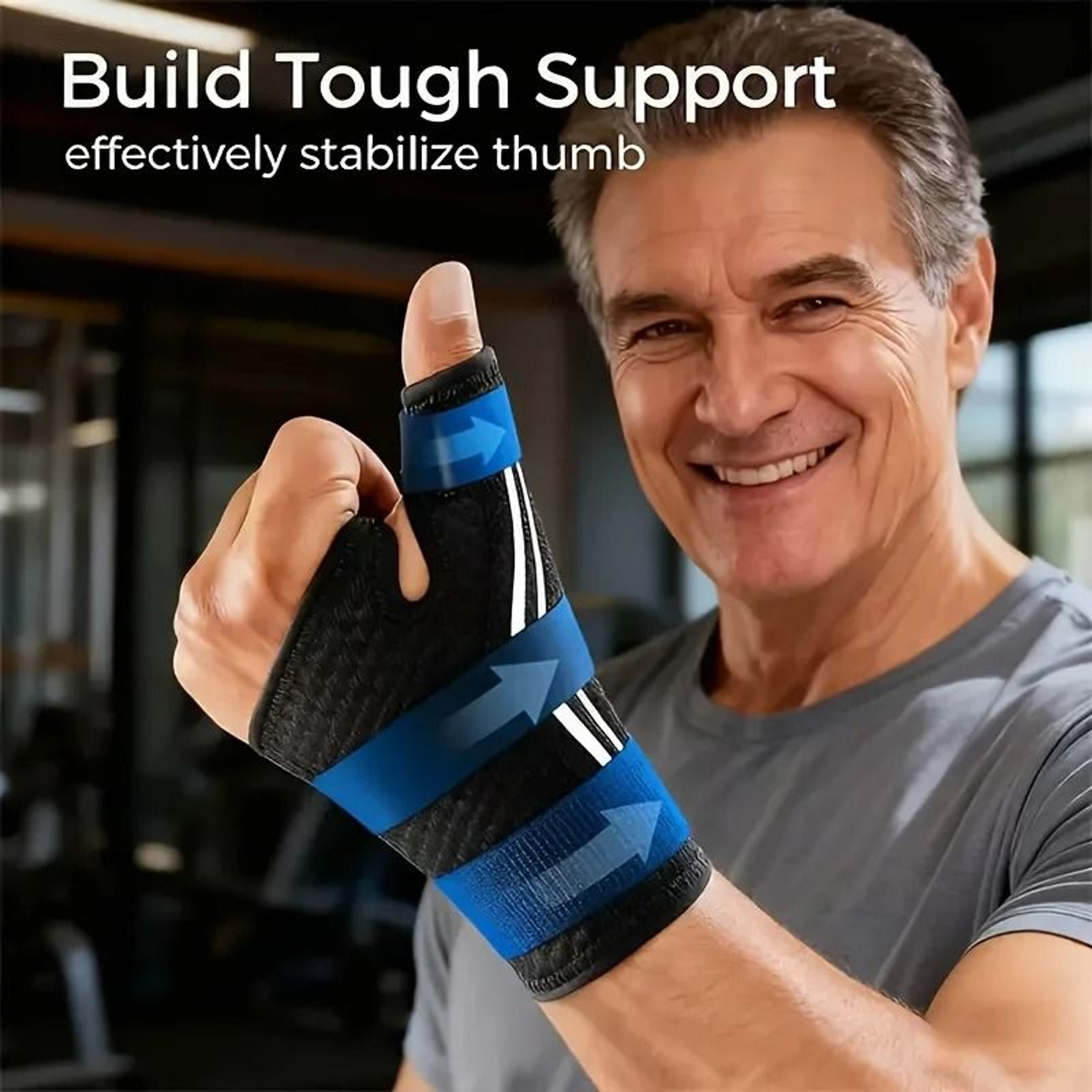 2 Piece Ergonomic Thumb Support Braces For Right Or Left Hand 2