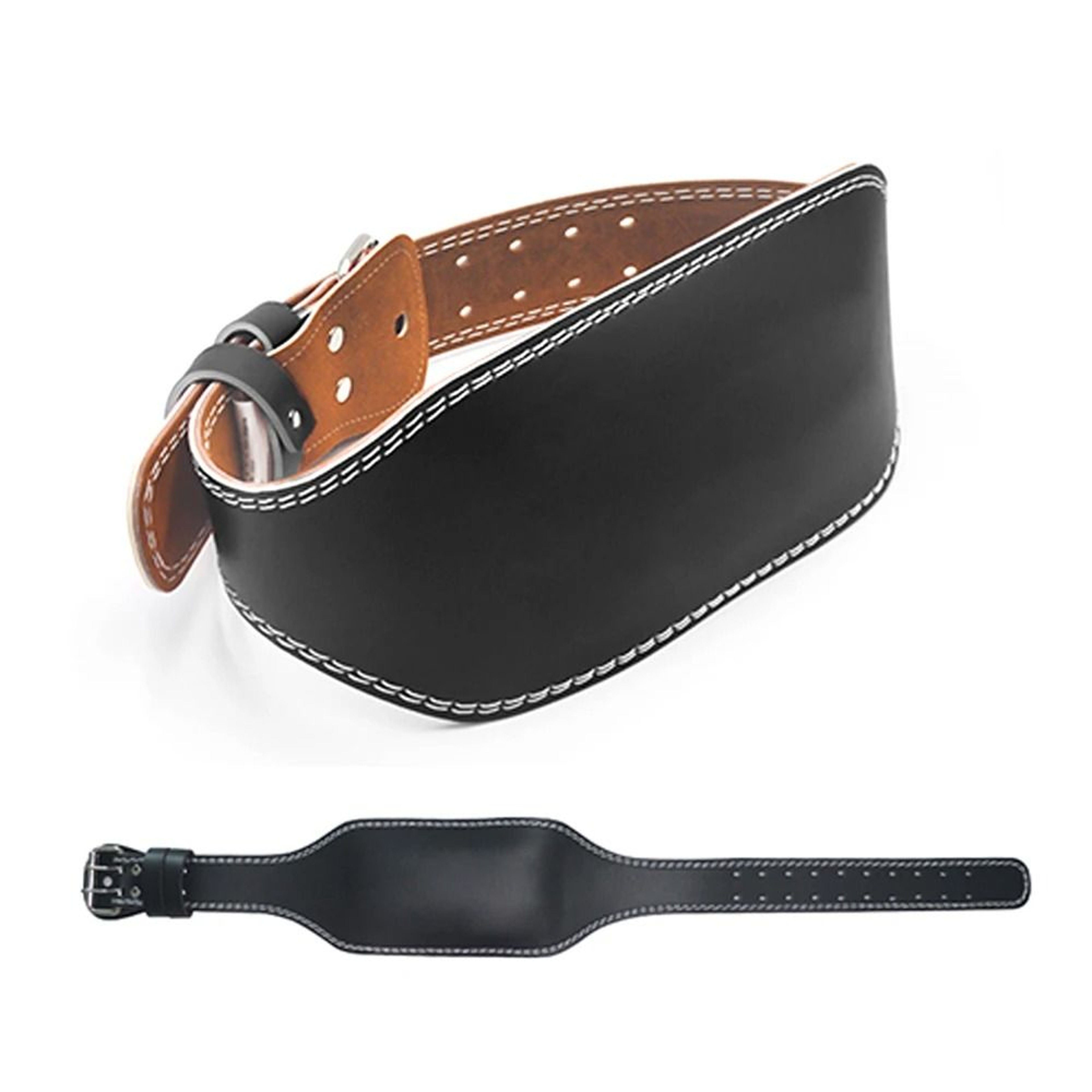 Adjustable Leather Weightlifting Belt For Gym And Strength Training 5