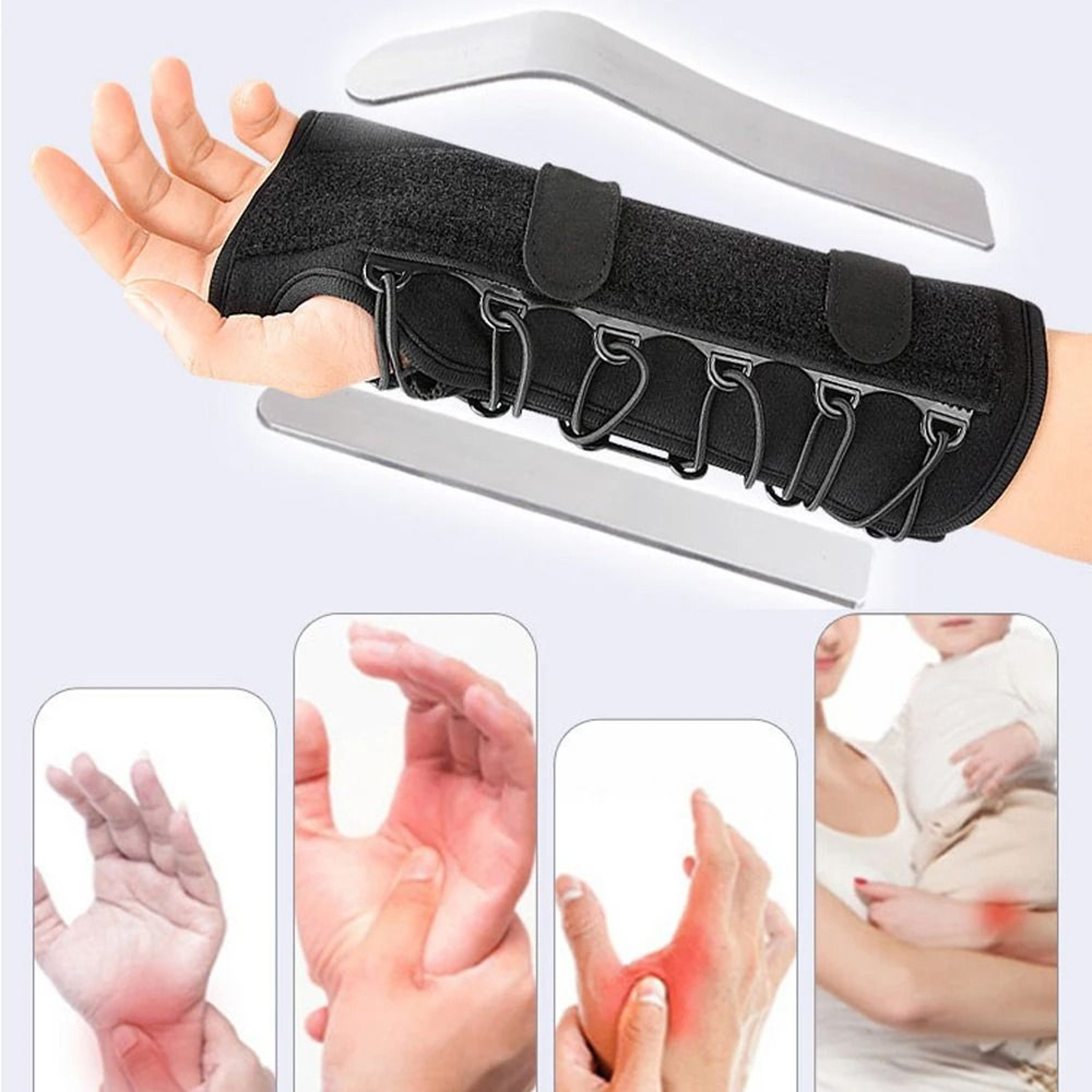 Adjustable Wrist Brace With Thumb Spica Support 5