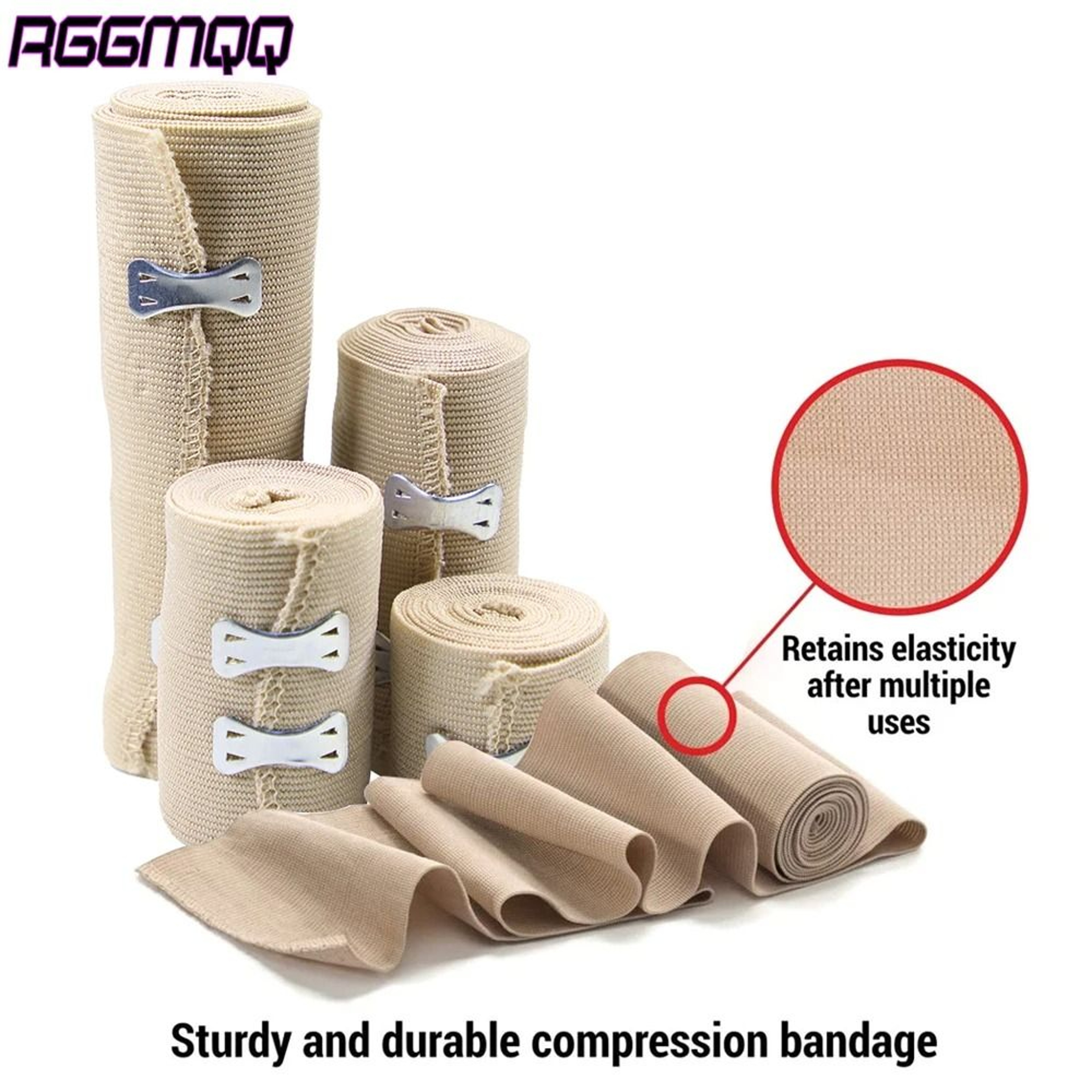 Premium Elastic Compression Bandage Wrap For Joint Support 0