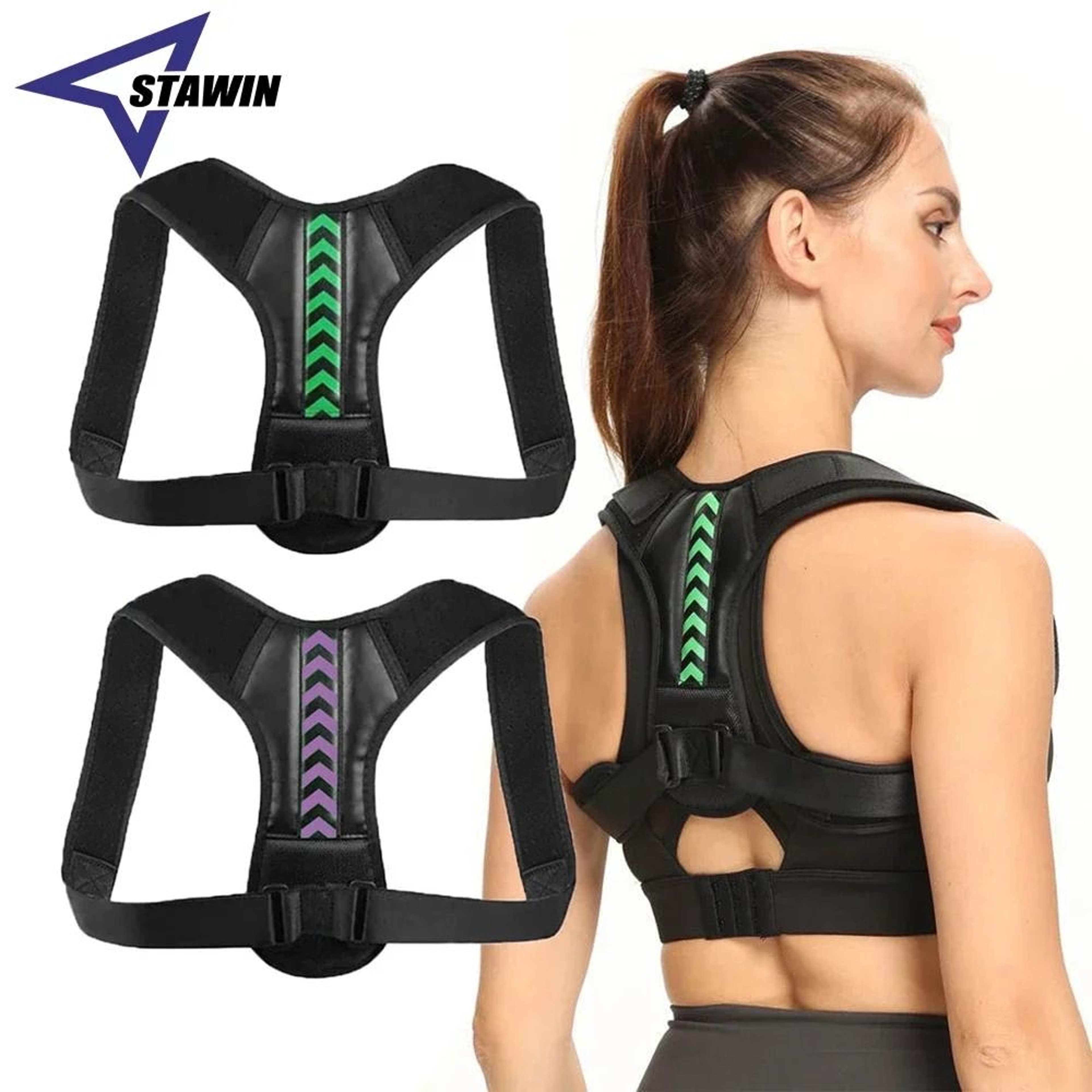 Adjustable Shoulder And Upper Back Posture Corrector 1