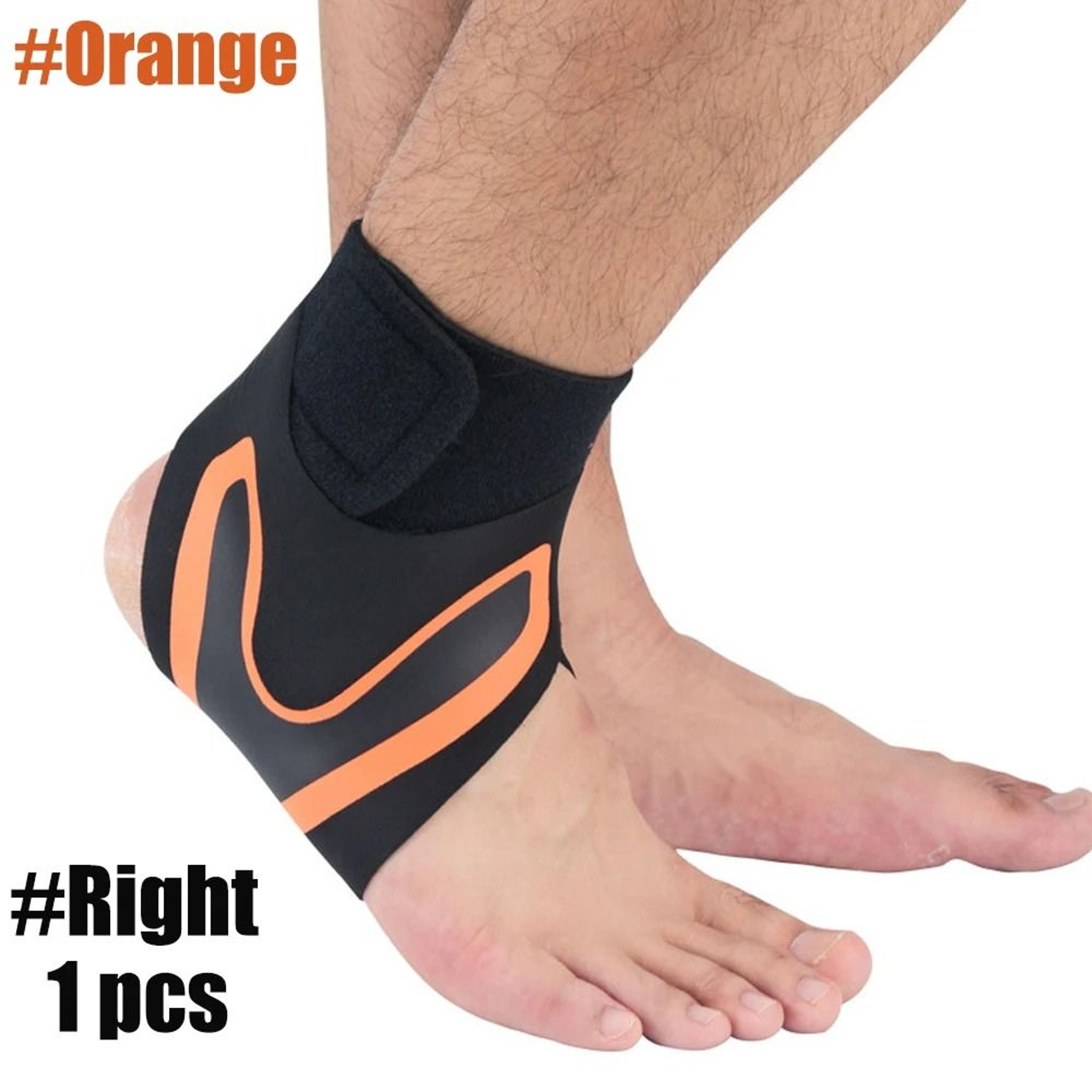 Adjustable Compression Ankle Stabilizer Wrap For Sports Support 14