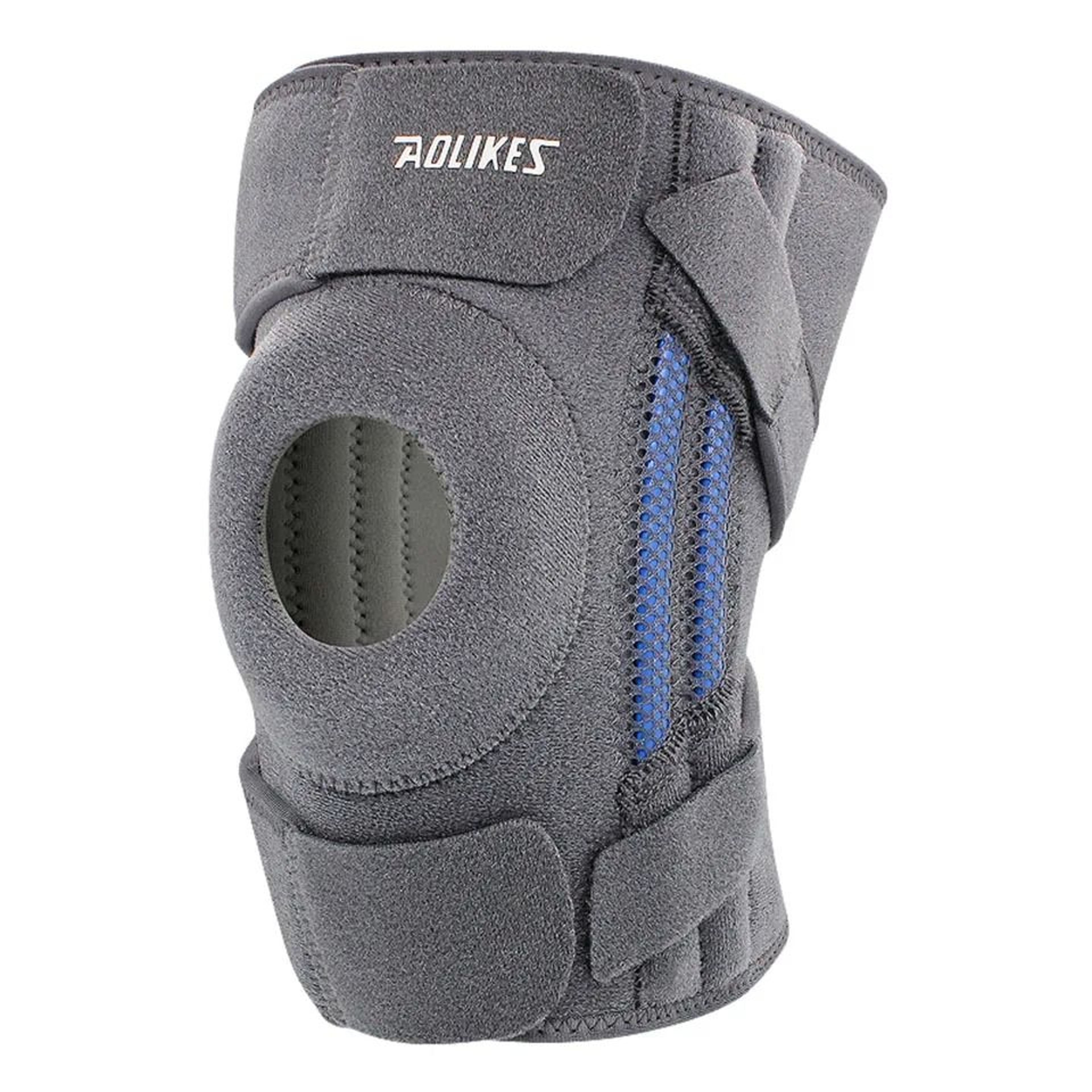 Knee Brace With Side Stabilizers  Gel Patella Support For Running Cycling  Sports 8